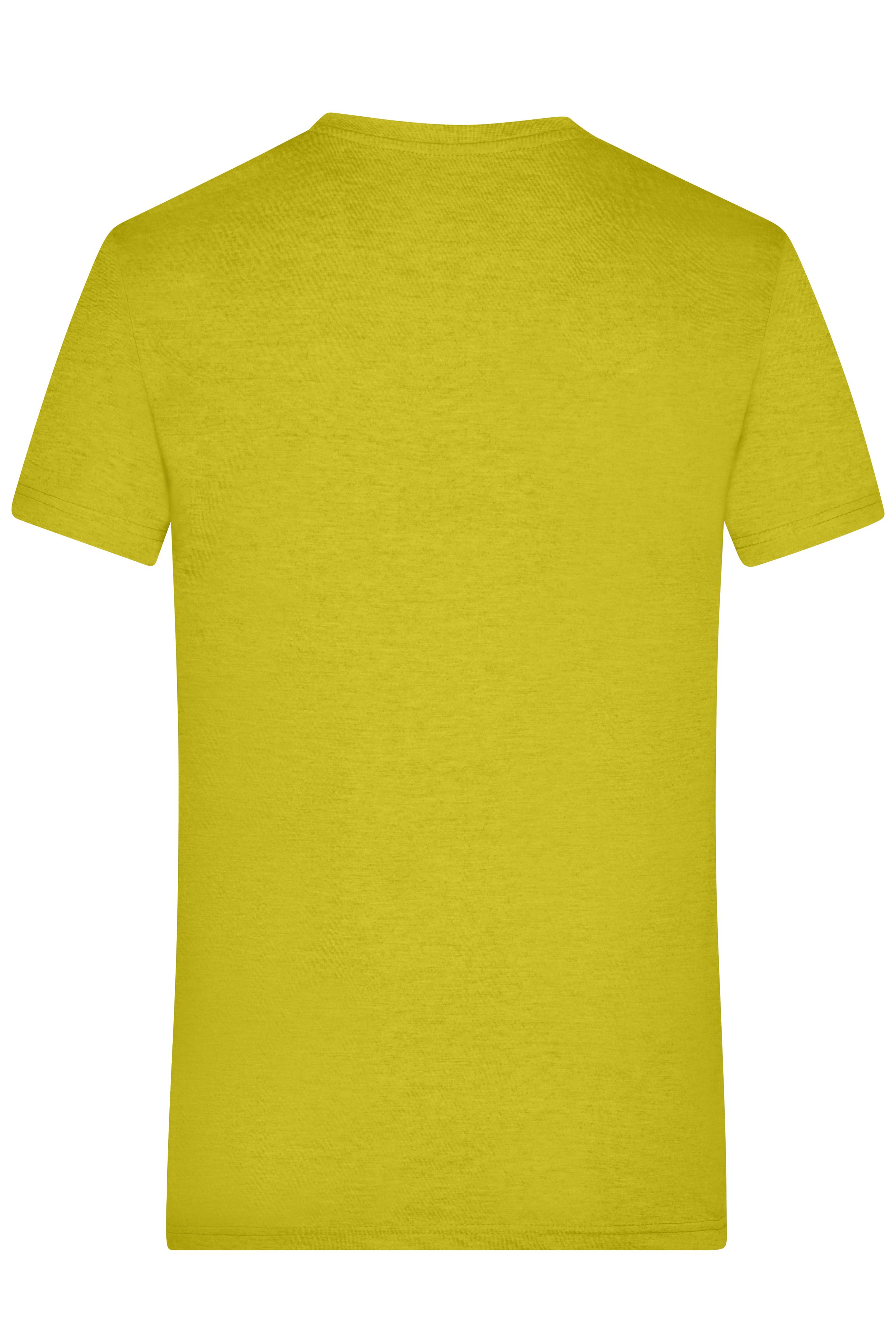 Men's Heather T-Shirt JN974 Modisches T-Shirt mit V-Ausschnitt