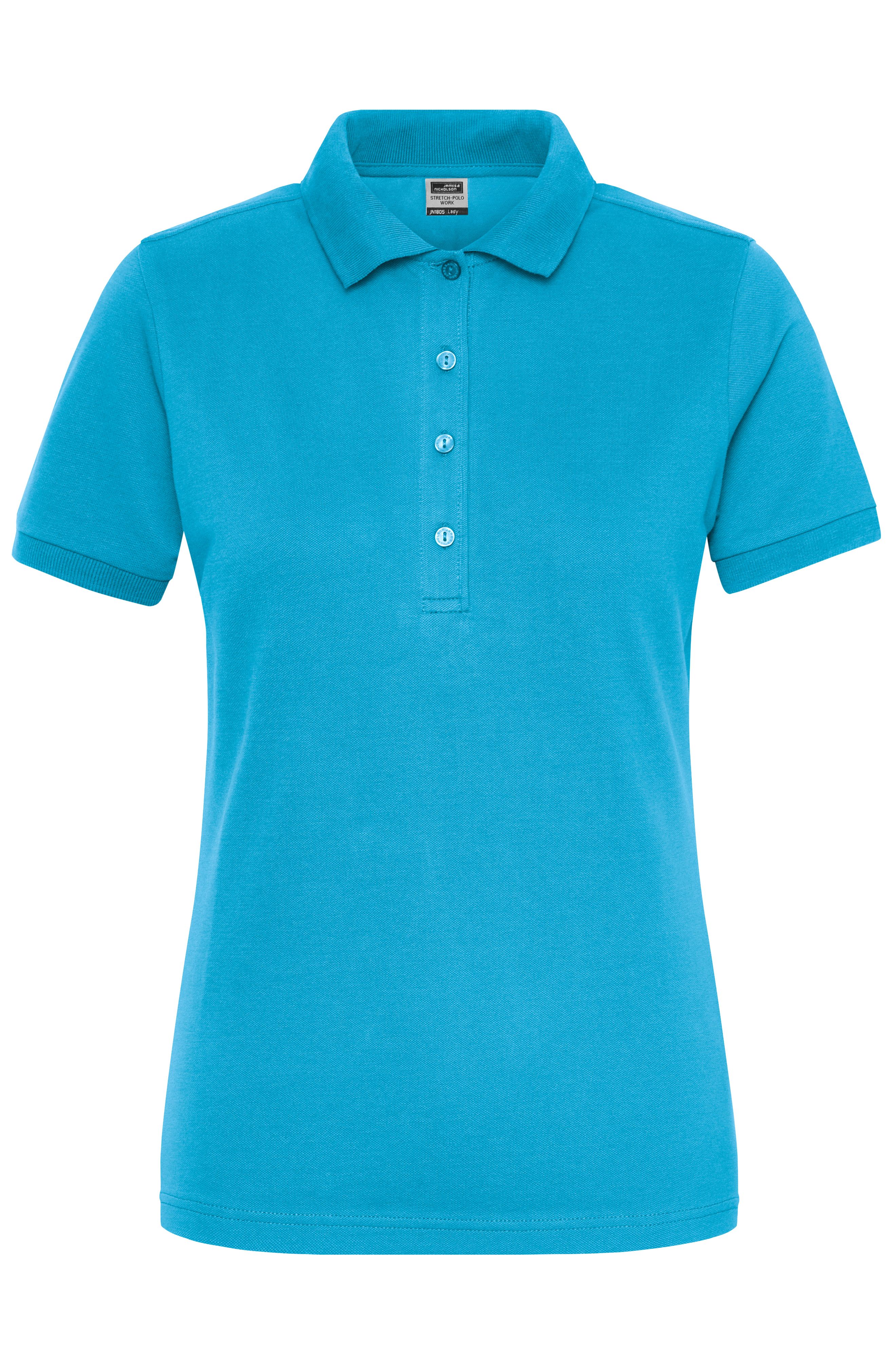 Ladies' BIO Stretch-Polo Work - SOLID - JN1805 Polo aus weichem Elastic-Piqué