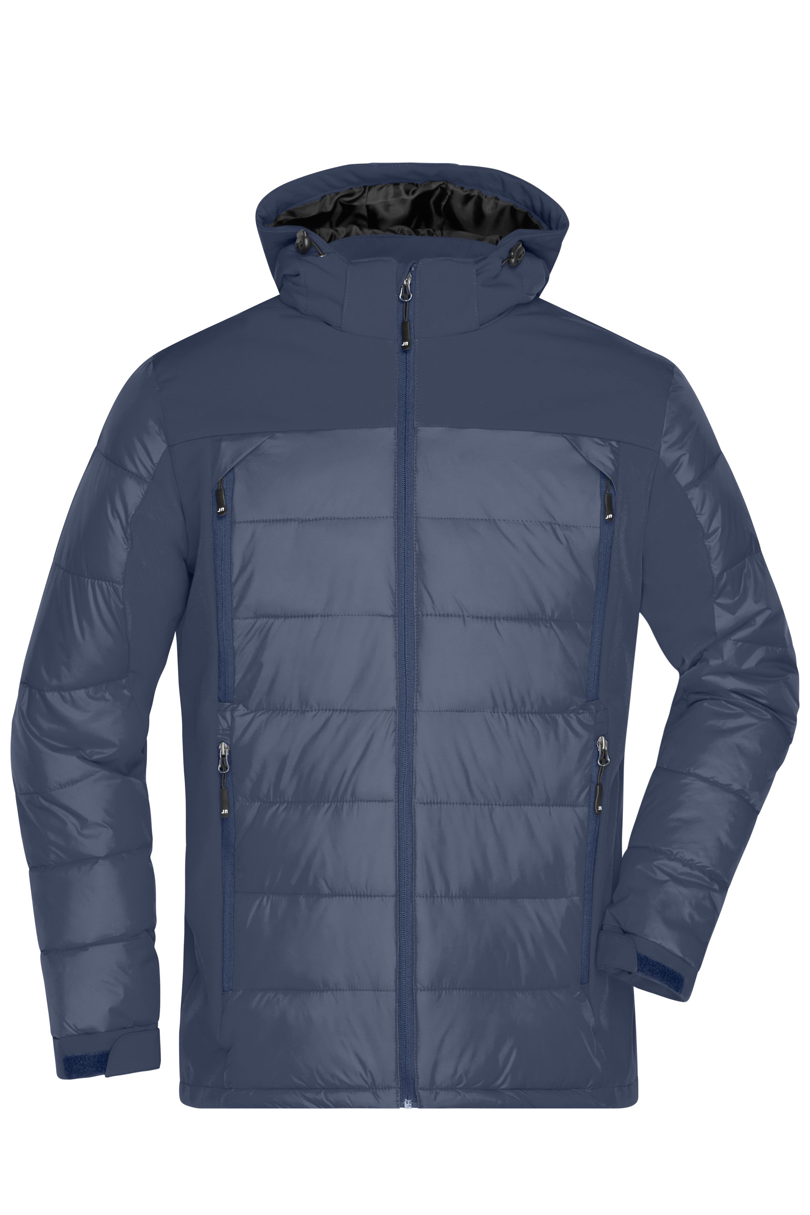 Men's Outdoor Hybrid Jacket JN1050 Thermojacke in attraktivem Materialmix Men's Outdoor Hybrid Jacket JN1050 Thermojacke in attraktivem Materialmix