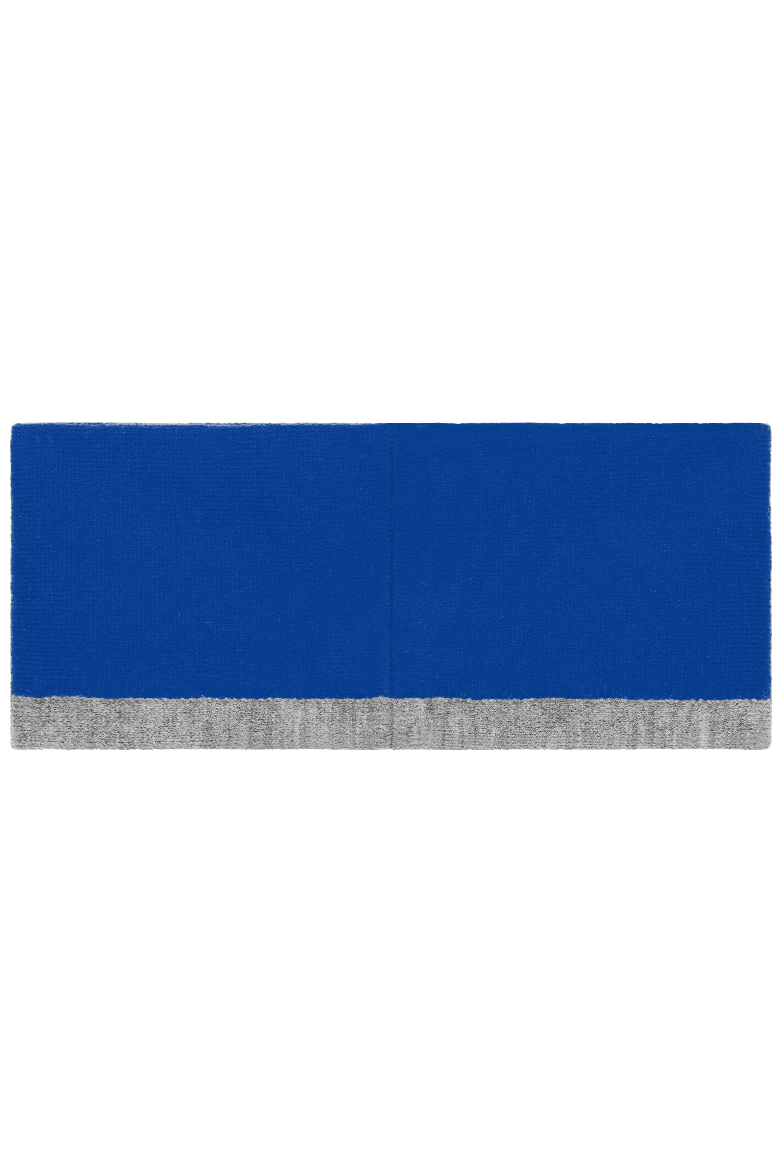 Reversible Headband MB7401 Wendestirnband mit Kontrastabschluss