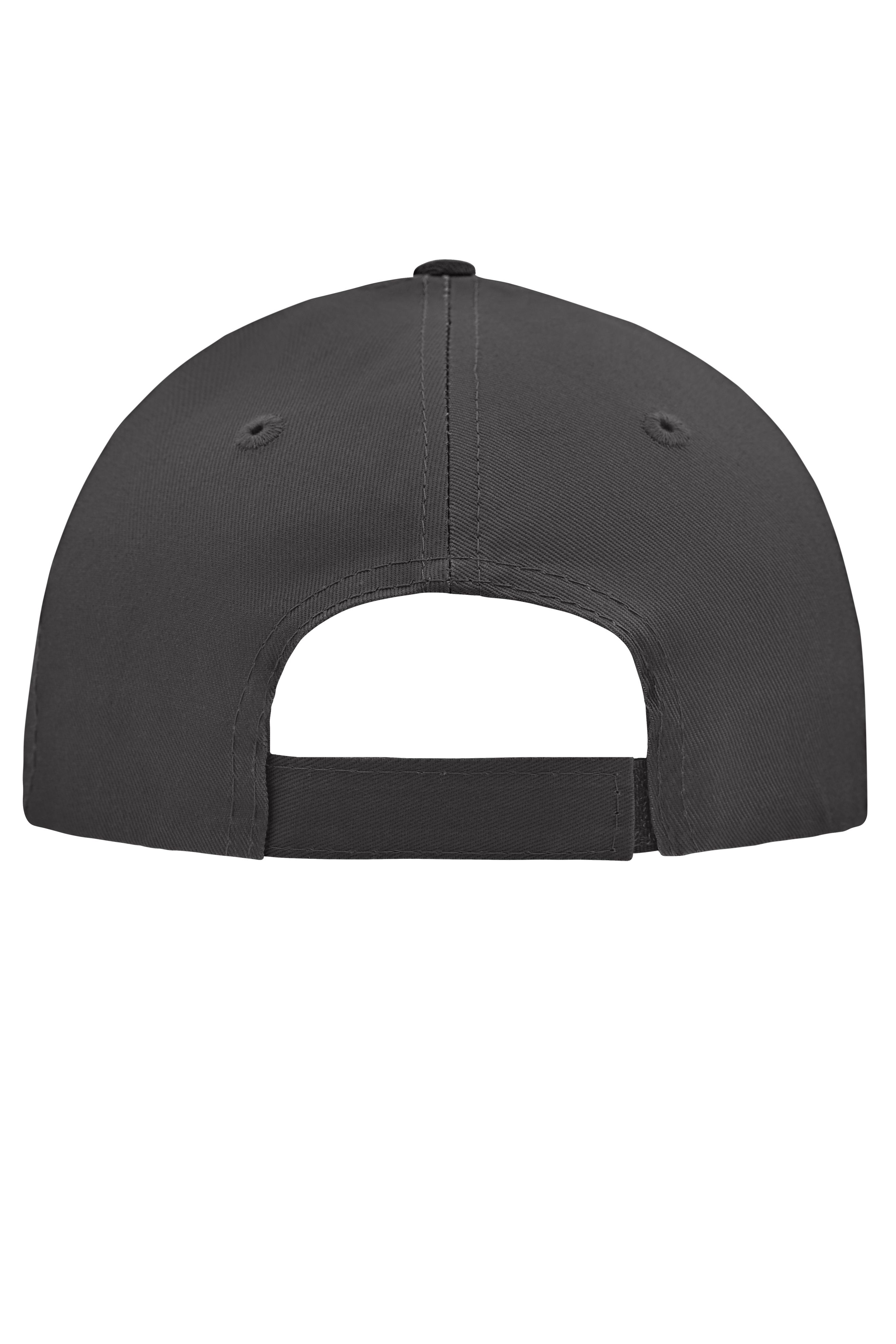 5 Panel Cap MB6117 5 Panel Cap mit ungebürsteter Oberfläche