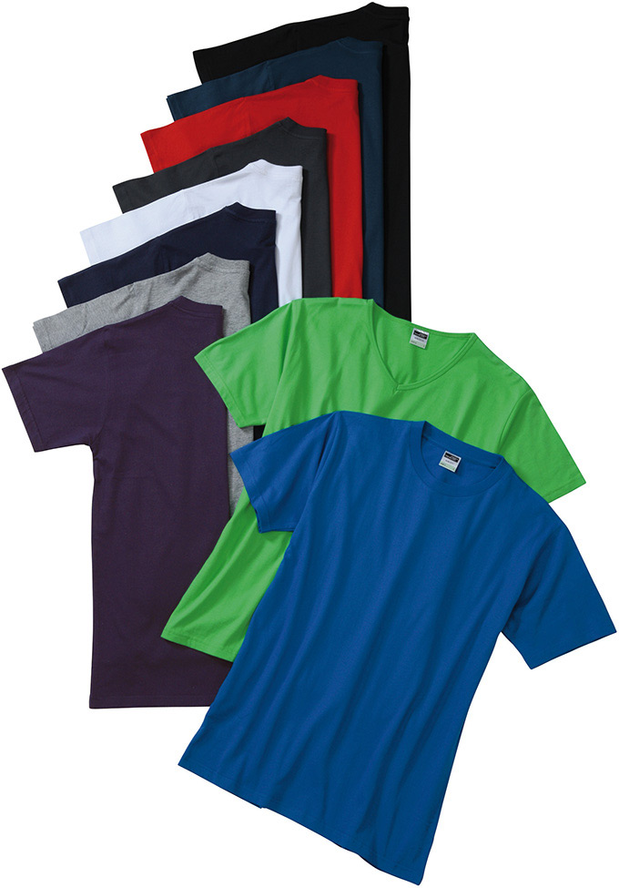 Men's Slim Fit-T JN911 Figurbetontes Rundhals-T-Shirt Men's Slim Fit-T JN911 Figurbetontes Rundhals-T-Shirt