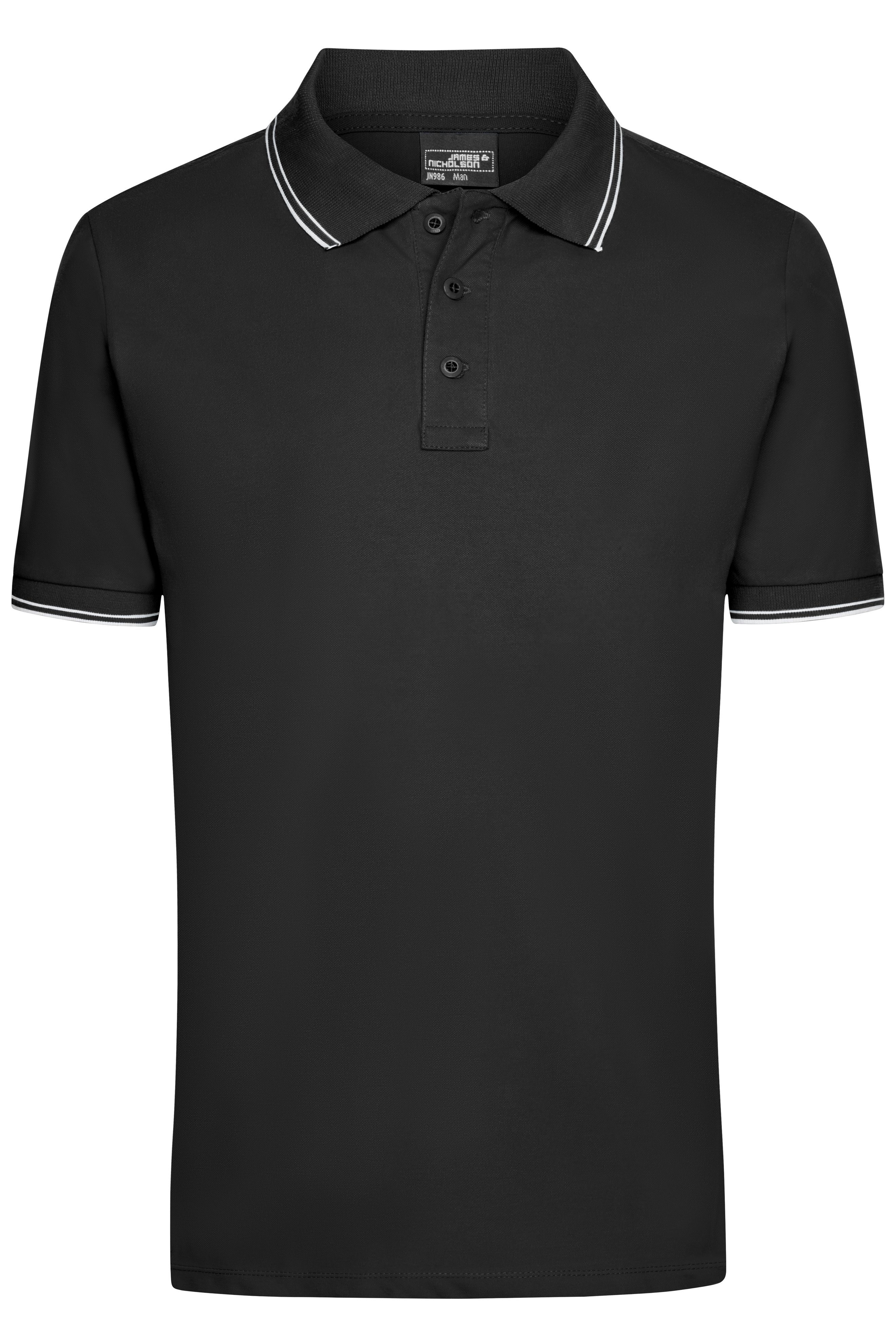 Men's Polo JN986 Polo in elastischer Piqué-Qualität