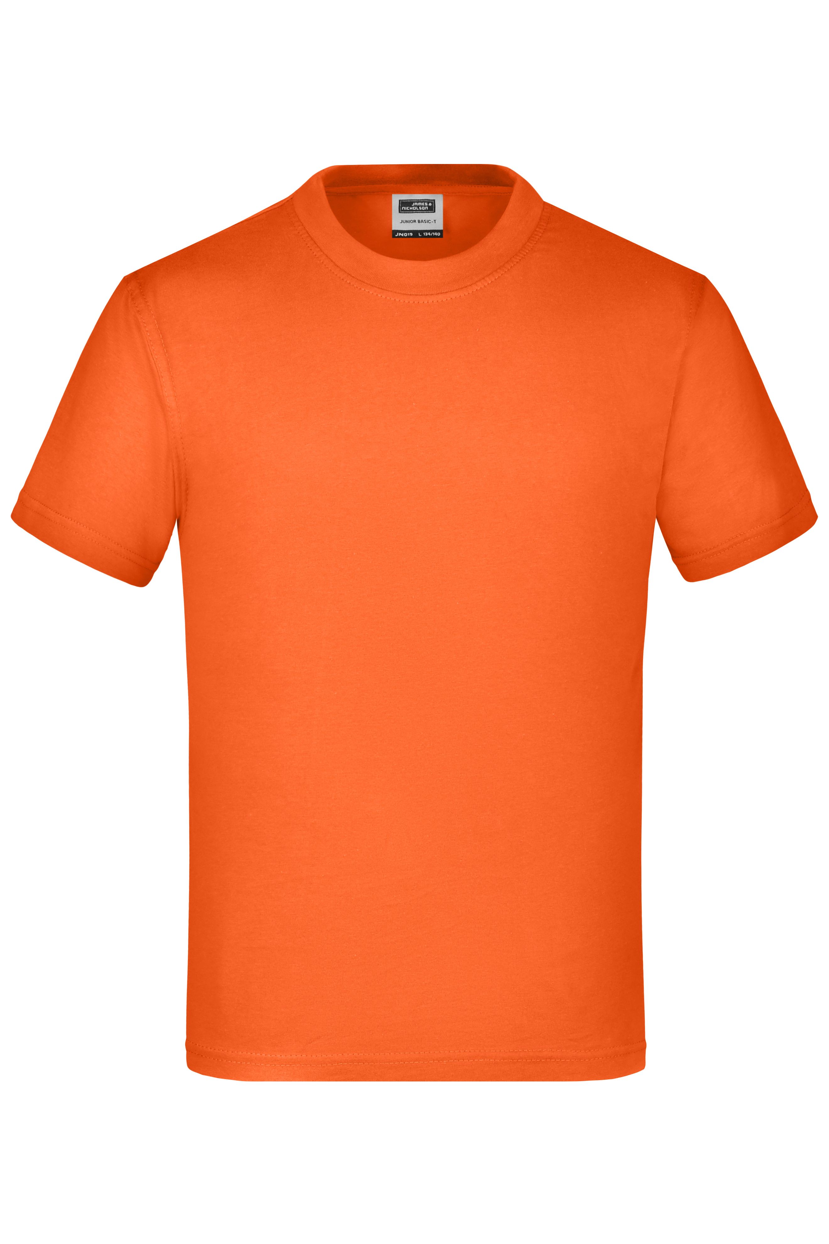 Junior Basic-T JN019 Kinder Komfort-T-Shirt aus hochwertigem Single-Jersey