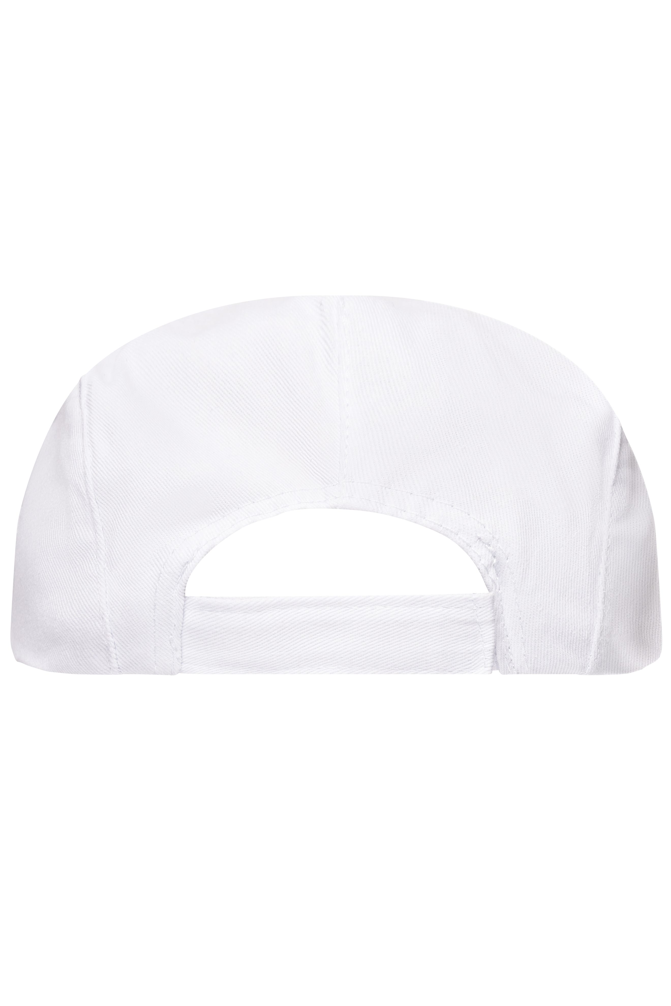 Cabrio Cap MB007 Flache Mütze mit Druckknopf am Schild