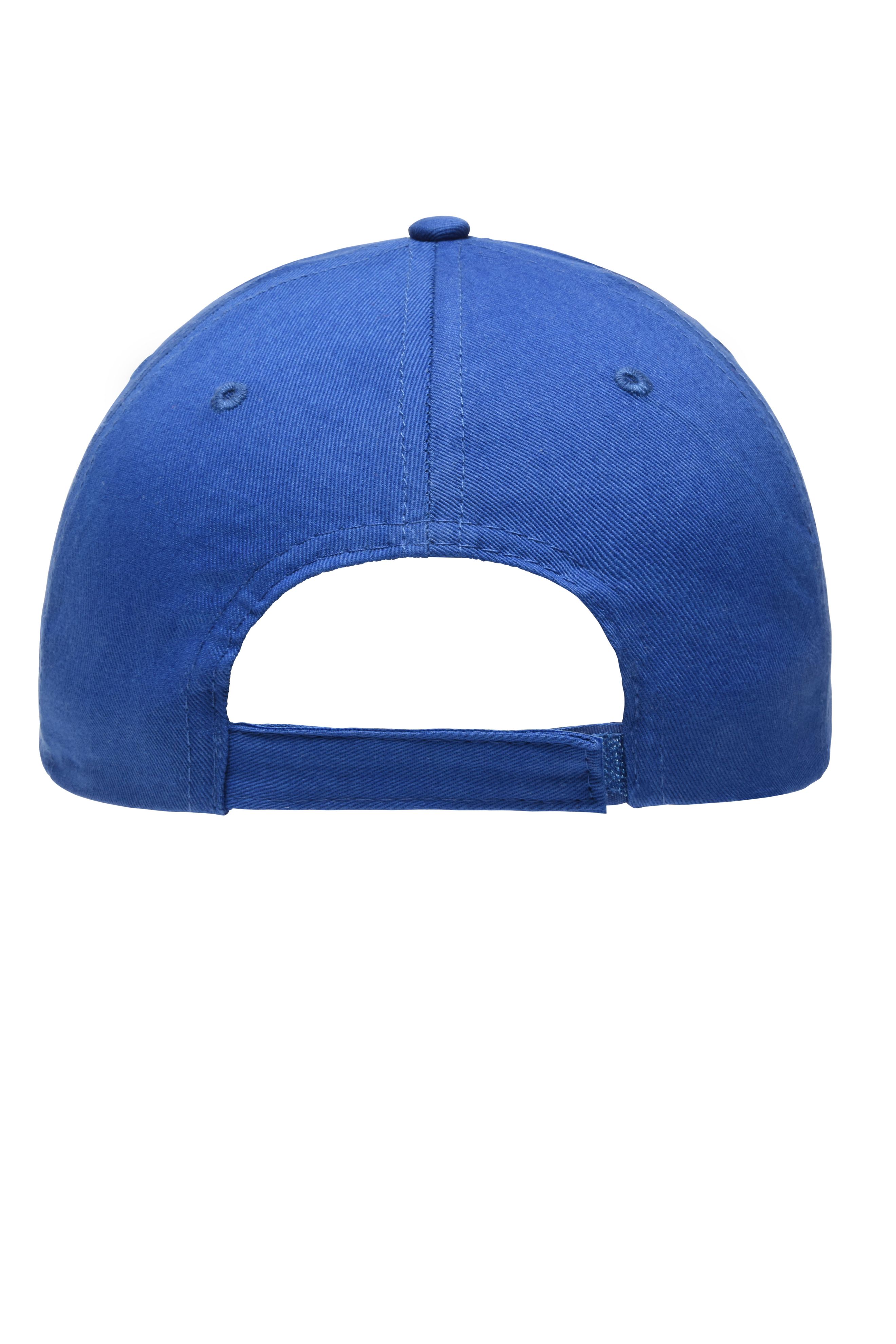 6 Panel Piping Cap MB6501 Brushed 6 Panel Cap