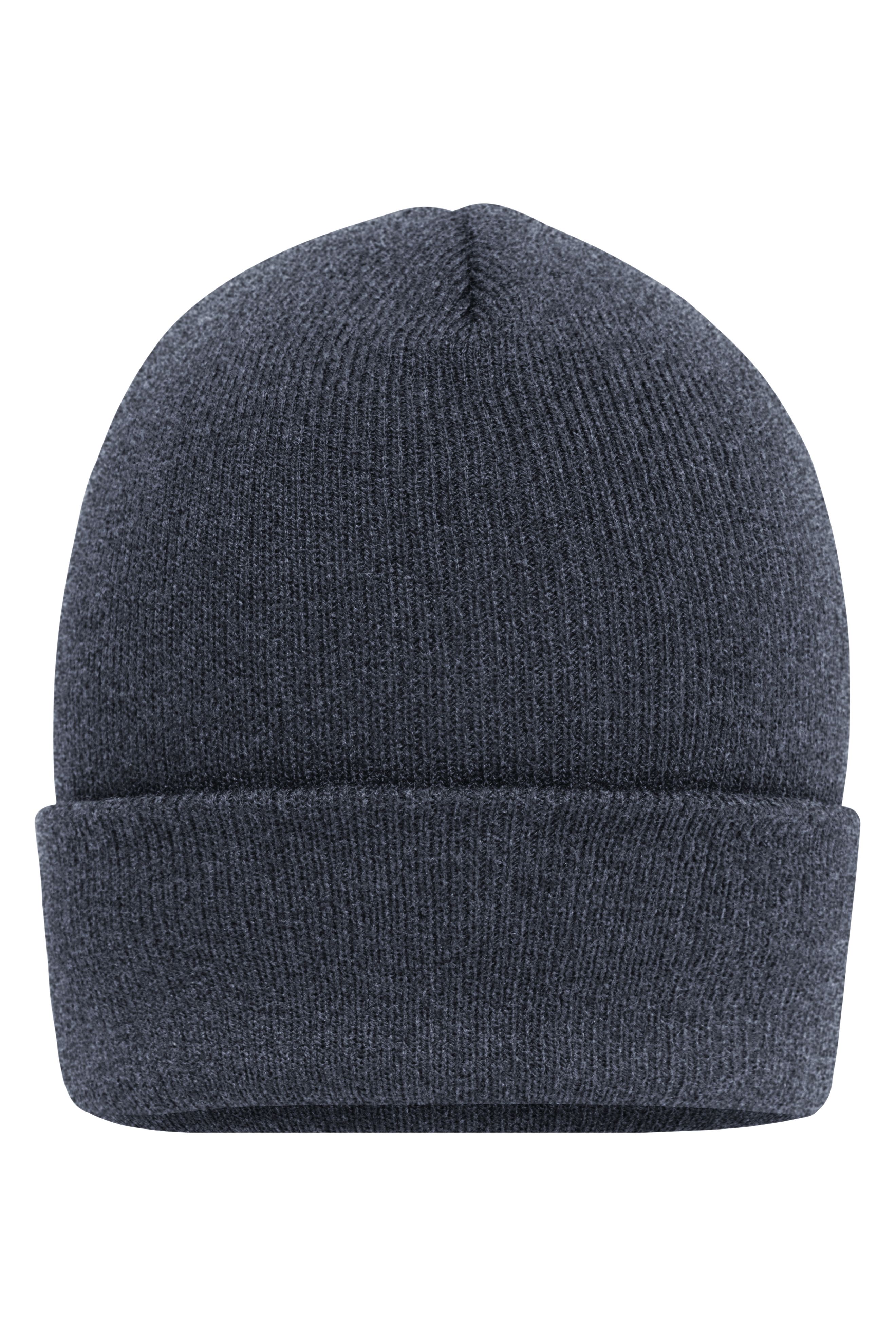 High Brim Beanie MB7139 Klassische Strickmütze mit extra breitem Umschlag