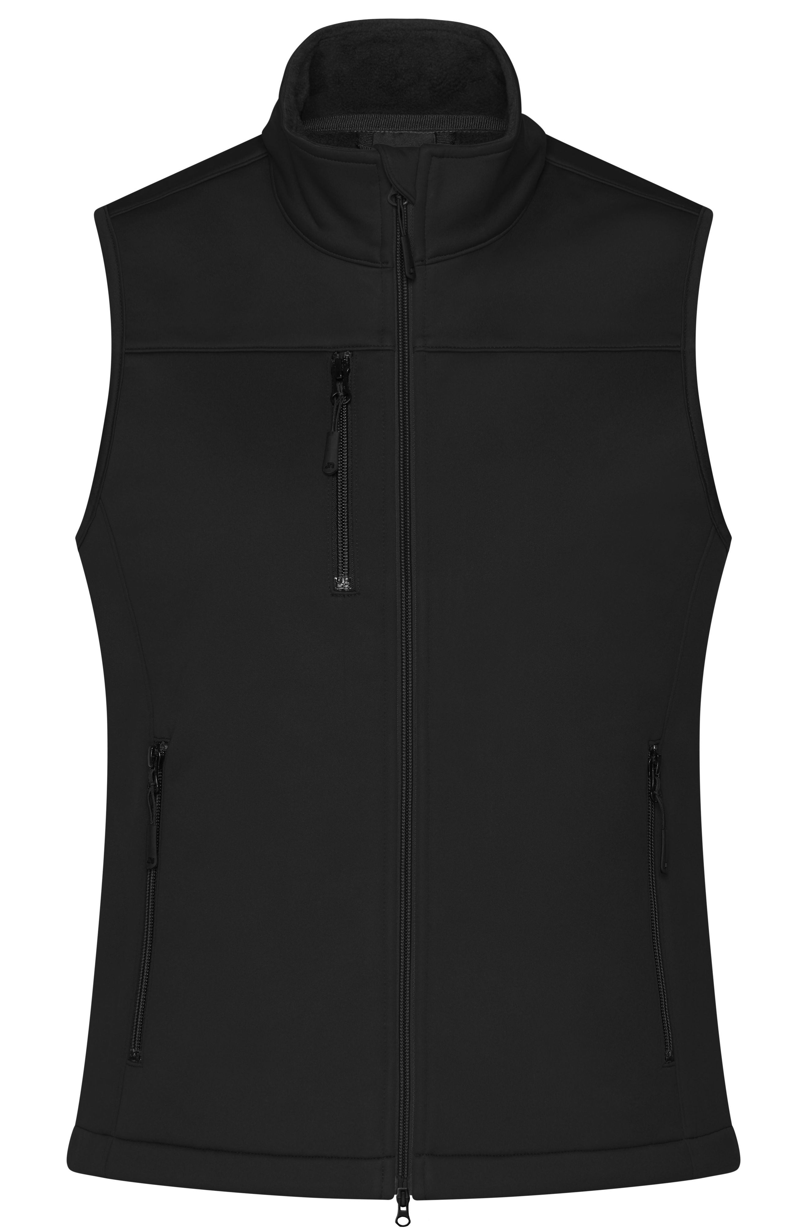 Ladies' Softshell Vest JN1169 Klassische Softshellweste im sportlichen Design aus recyceltem Polyester