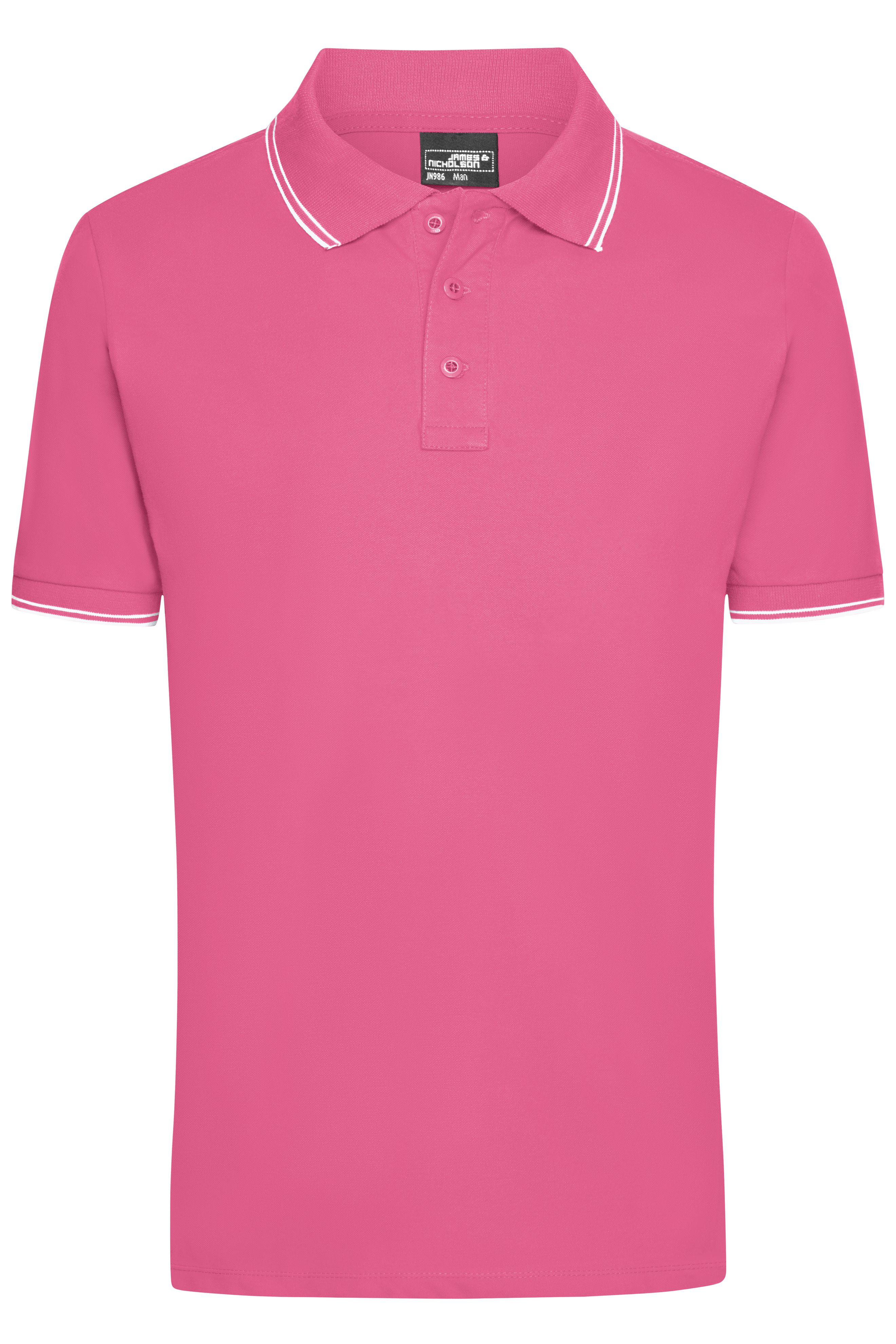 Men's Polo JN986 Polo in elastischer Piqué-Qualität