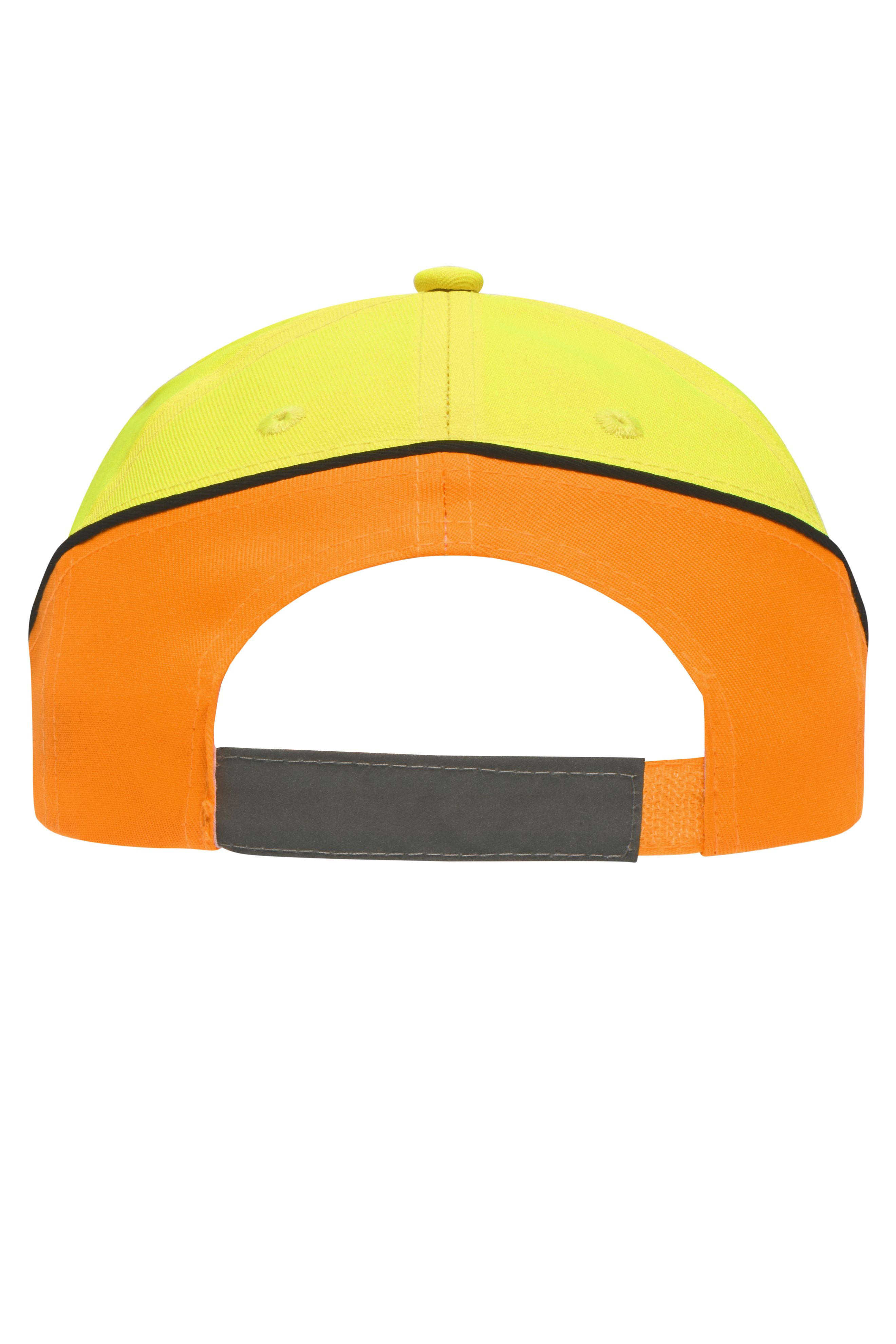 Neon-Cap MB036 Funktionelles 6 Panel Cap in auffälligen Neonfarben