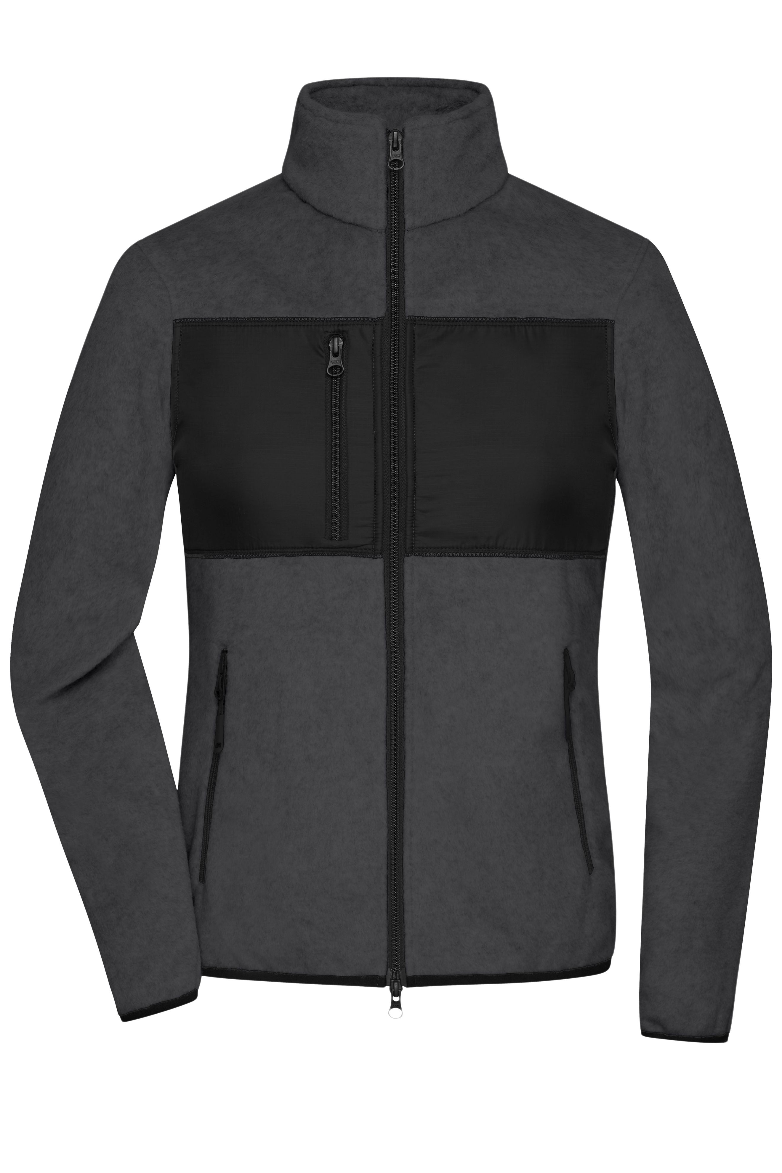 Ladies' Fleece Jacket JN1311 Fleecejacke im Materialmix