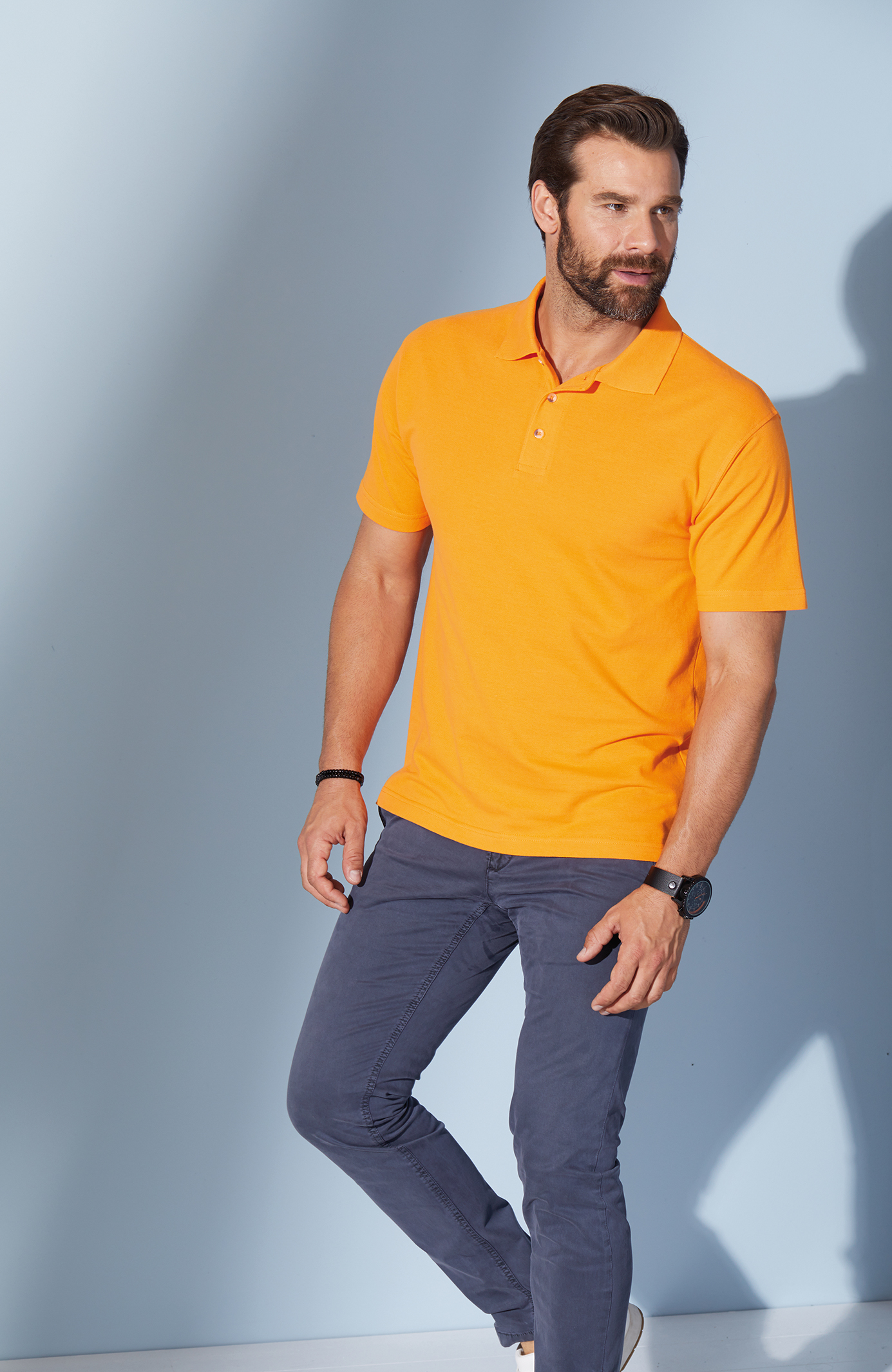 Polo-Piqué Medium JN020 Klassisches Polohemd für Freizeit und Sport