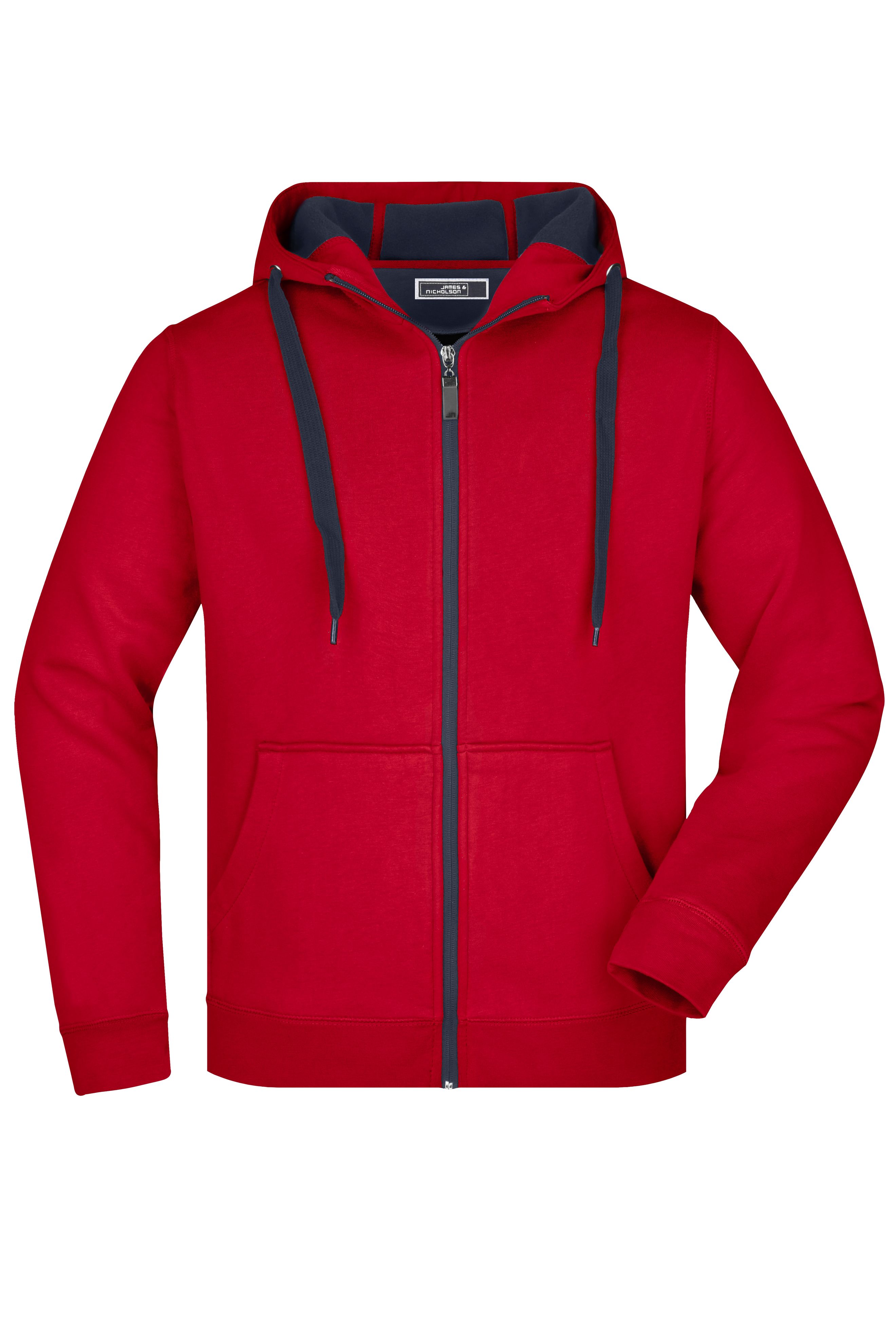 Men's Doubleface Jacket JN355 Sportive Jacke mit Kapuze Men's Doubleface Jacket JN355 Sportive Jacke mit Kapuze