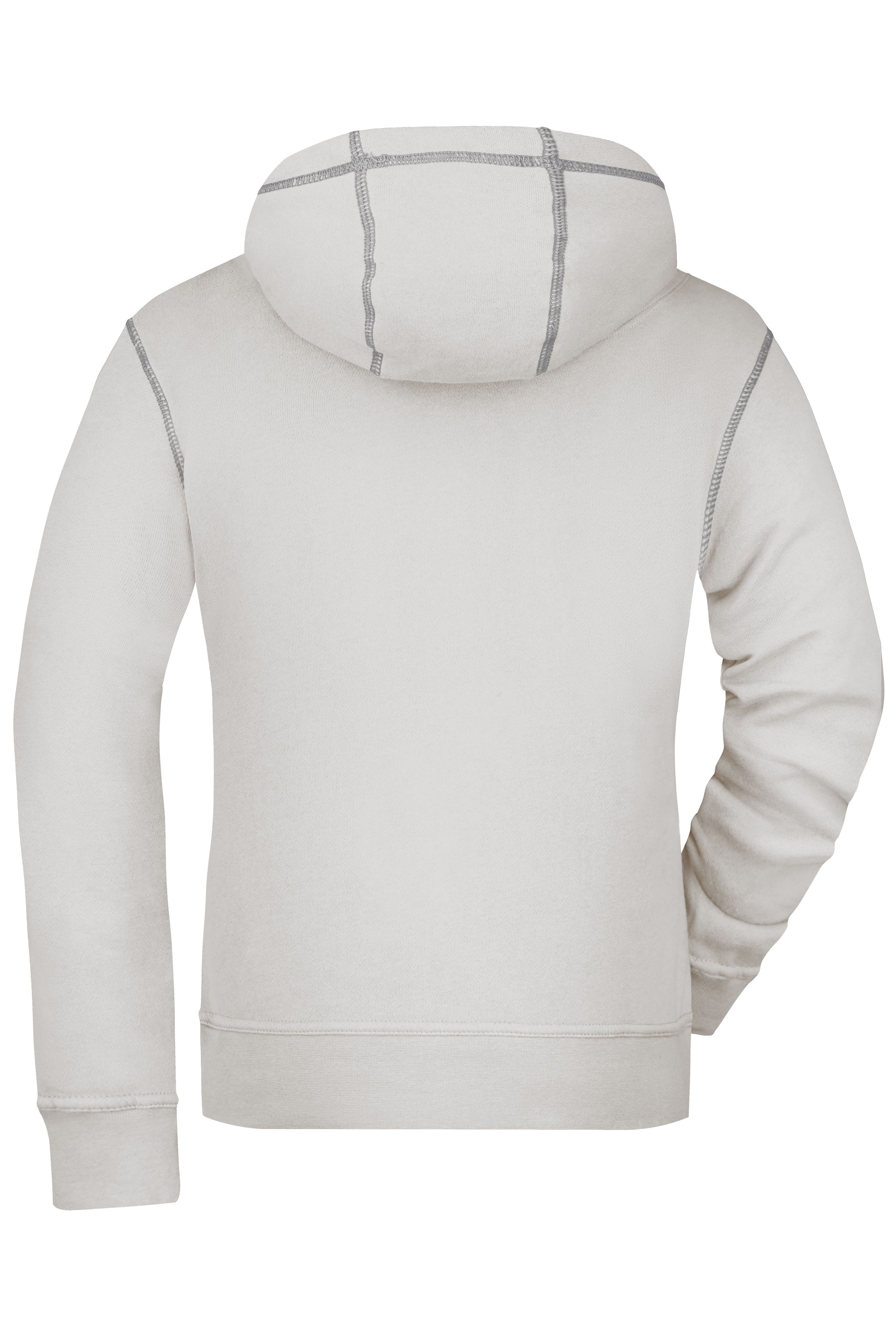 Ladies' Lifestyle Hoody JN960 Kapuzensweat mit modischen Kontrastnähten