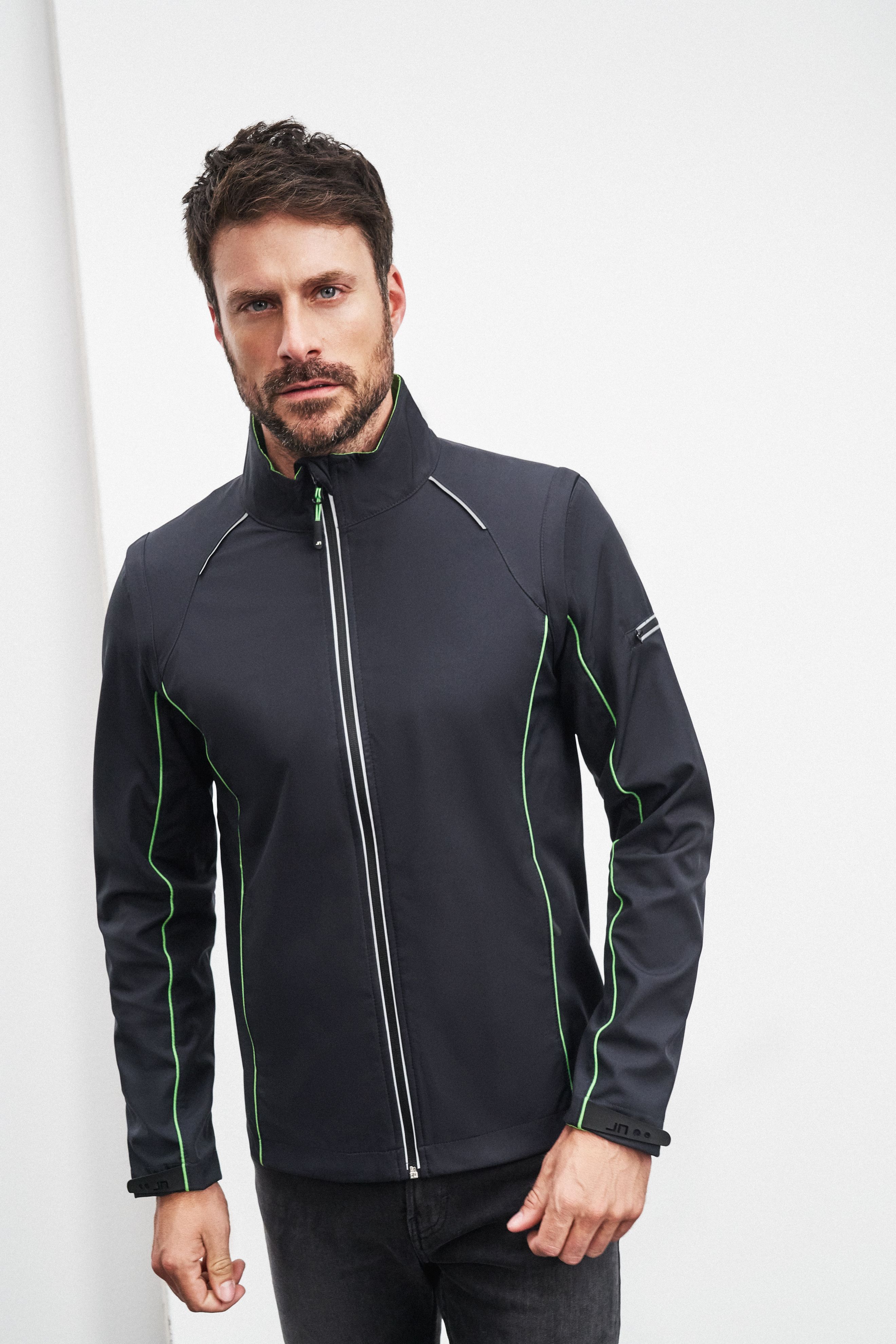 Men's Zip-Off Softshell Jacket JN1122 2 in 1 Jacke mit abzippbaren Ärmeln