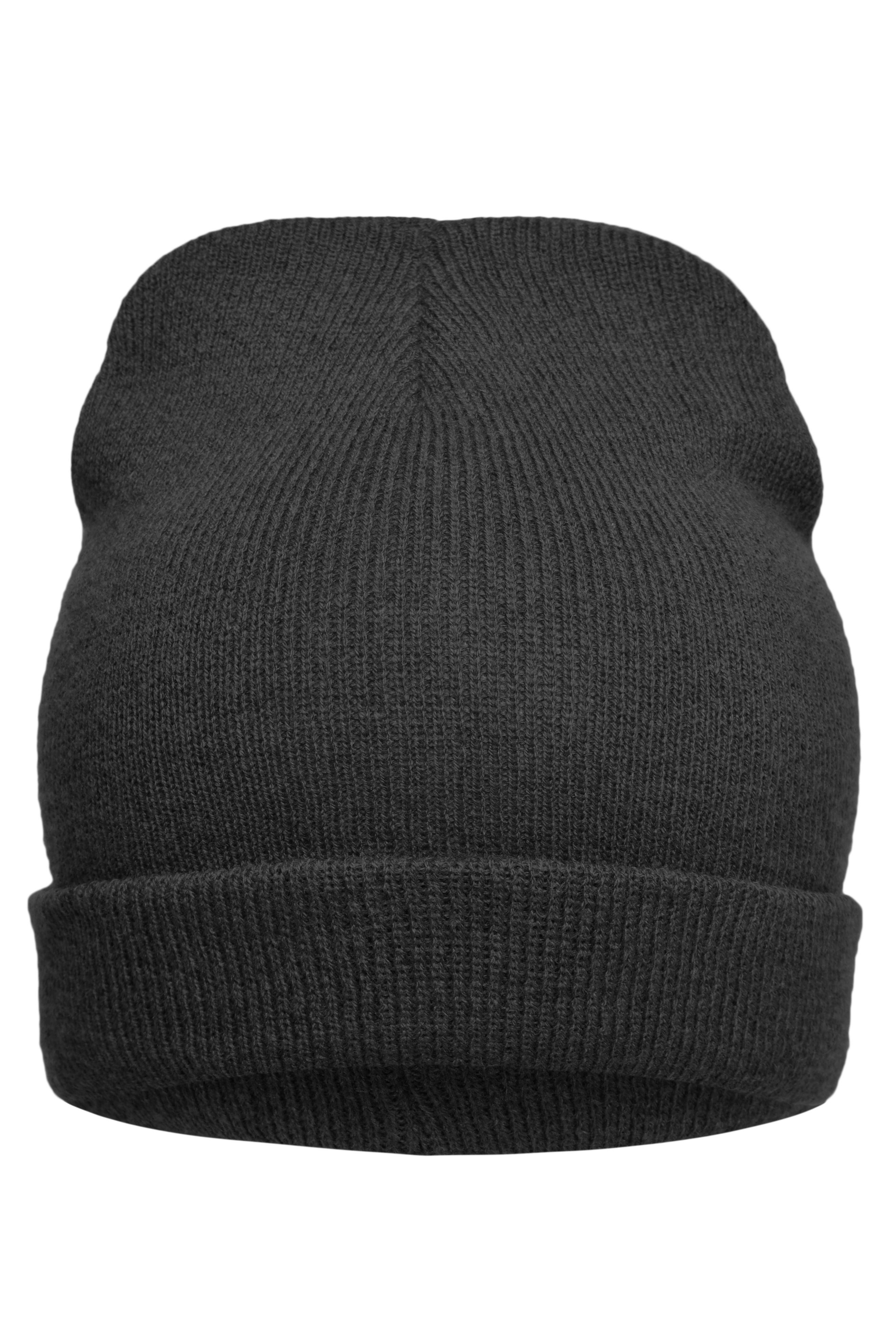 Knitted Promotion Beanie MB7112 Sehr leichte Promotion Strickmütze mit Umschlag
