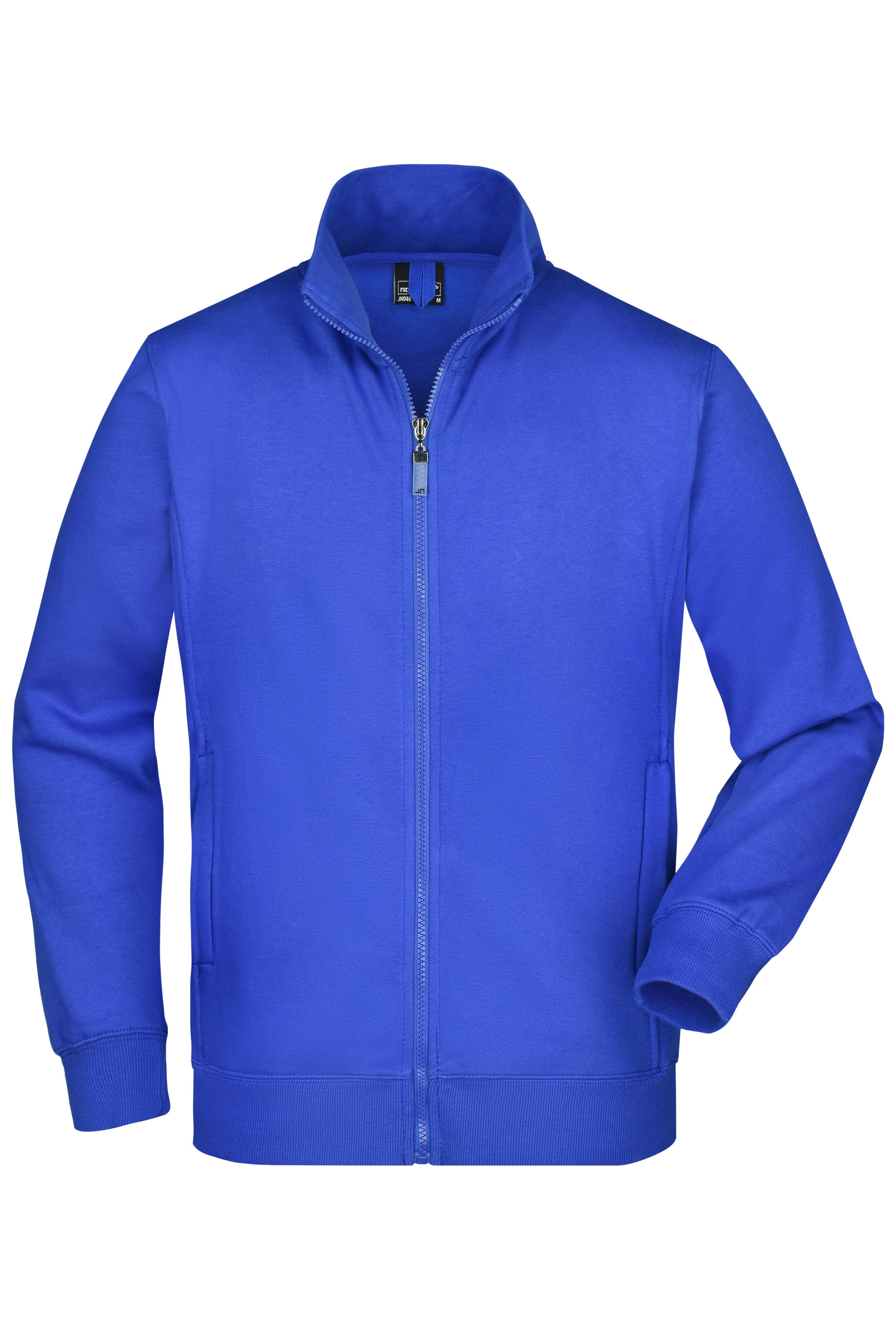 Men's  Jacket JN046 Sweat-Jacke aus formbeständiger Sweat-Qualität