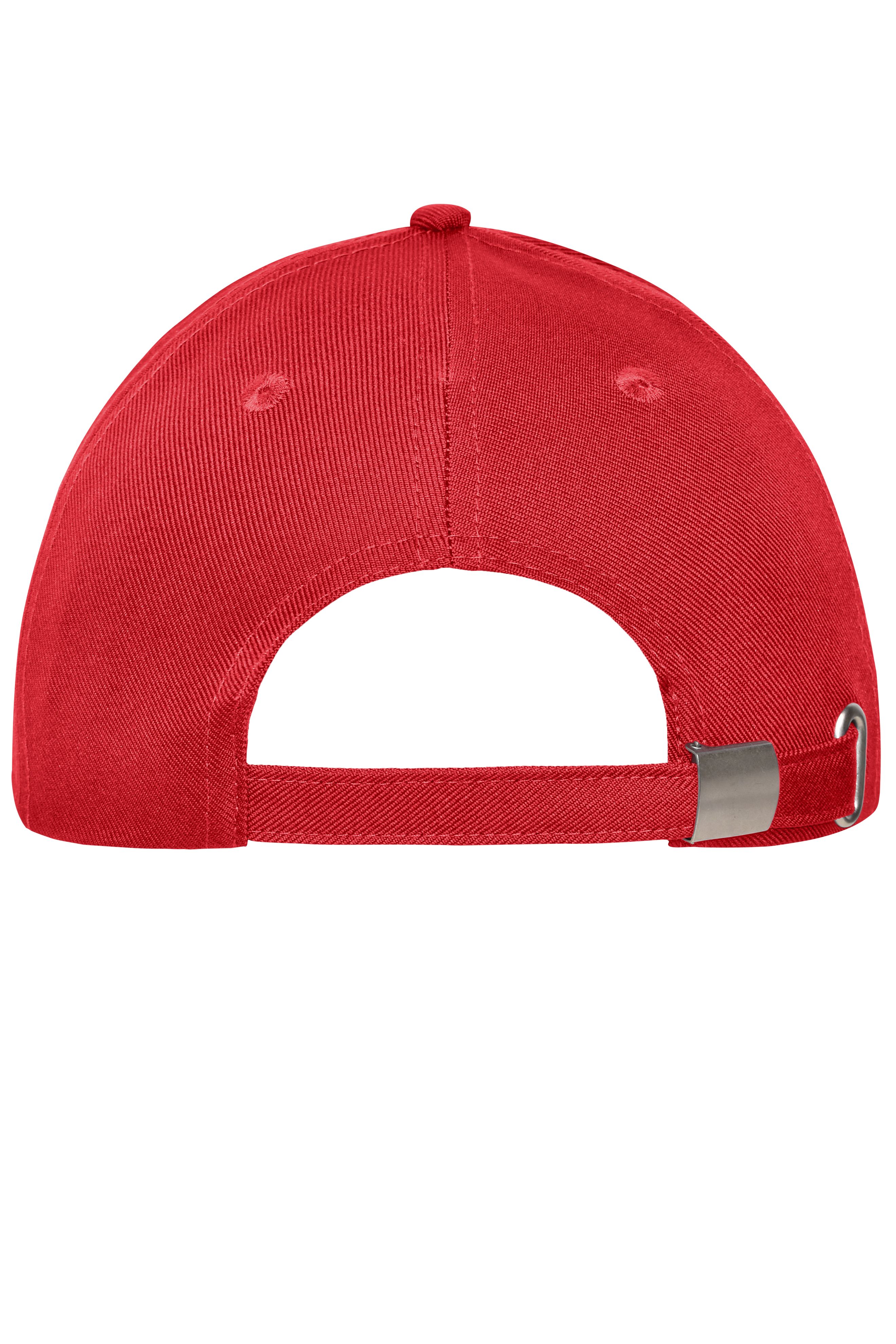 6 Panel Workwear Cap - SOLID - MB6234 Hochwertige 6 Panel Cap mit reflektierenden Elementen (ohne Schutzfunktion/keine PSA)