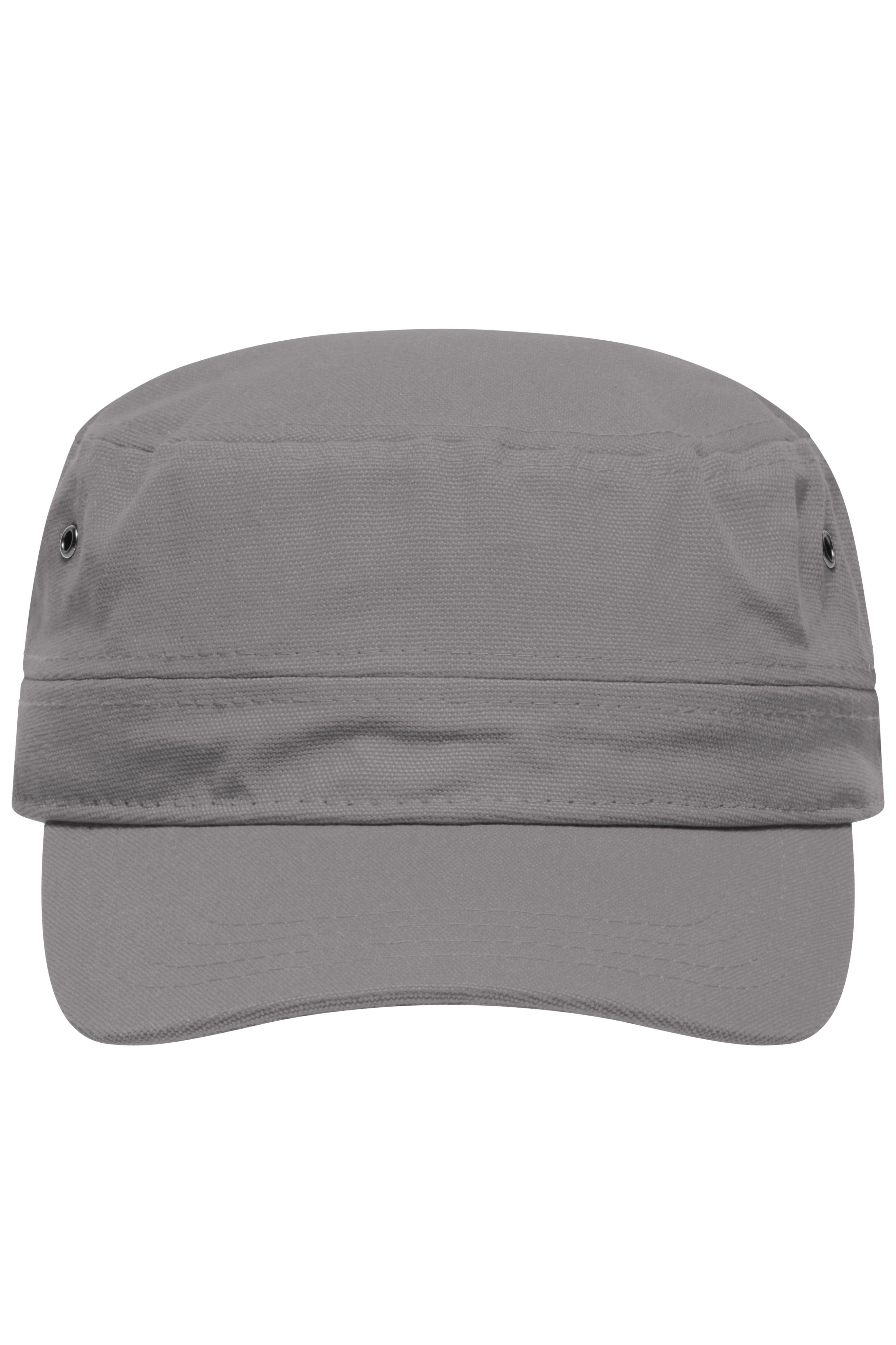 Military Cap MB095 Trendiges Cap im Military-Stil aus robustem Baumwollcanvas