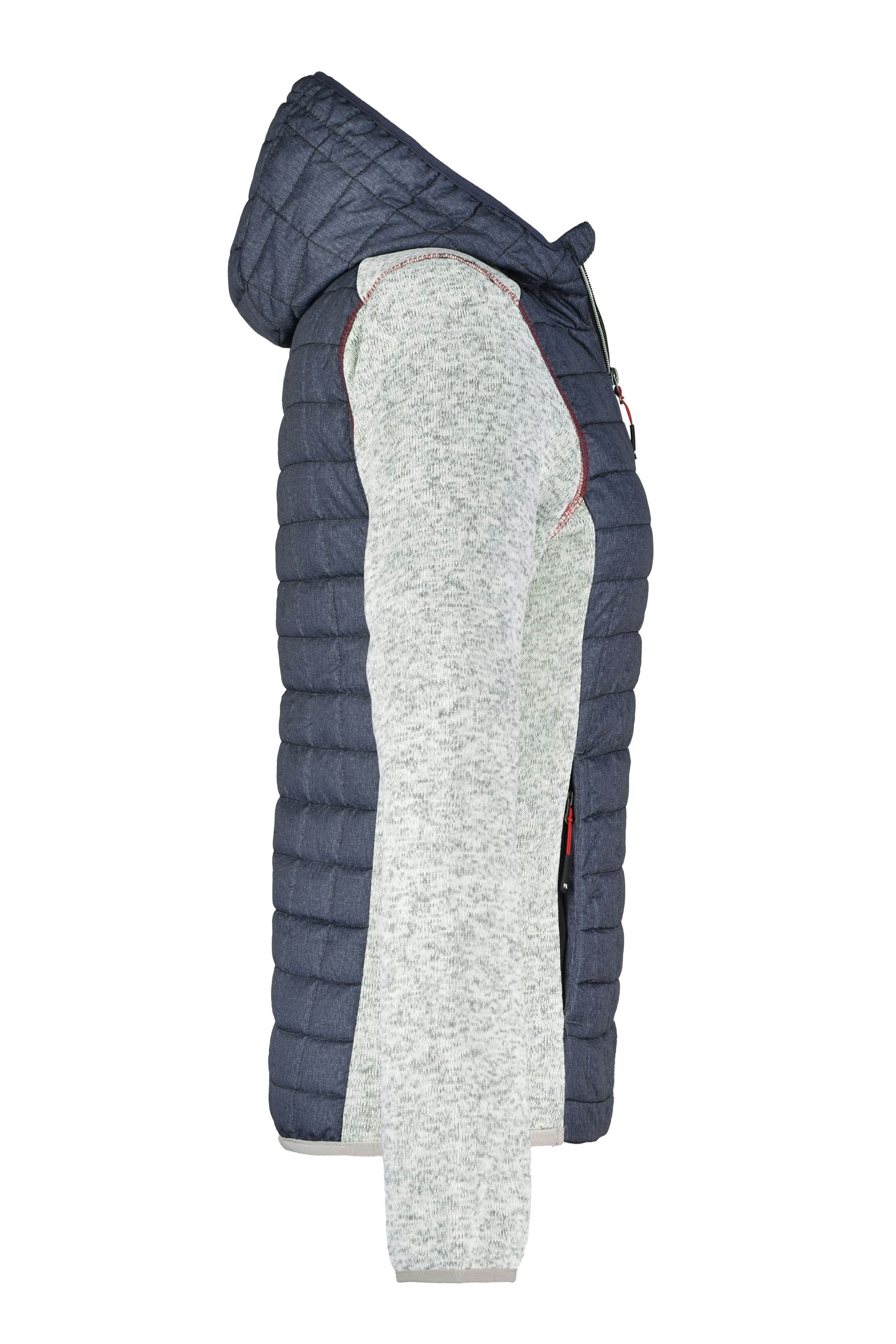 Ladies' Knitted Hybrid Jacket JN771 Strickfleecejacke im stylischen Materialmix Ladies' Knitted Hybrid Jacket JN771 Strickfleecejacke im stylischen Materialmix