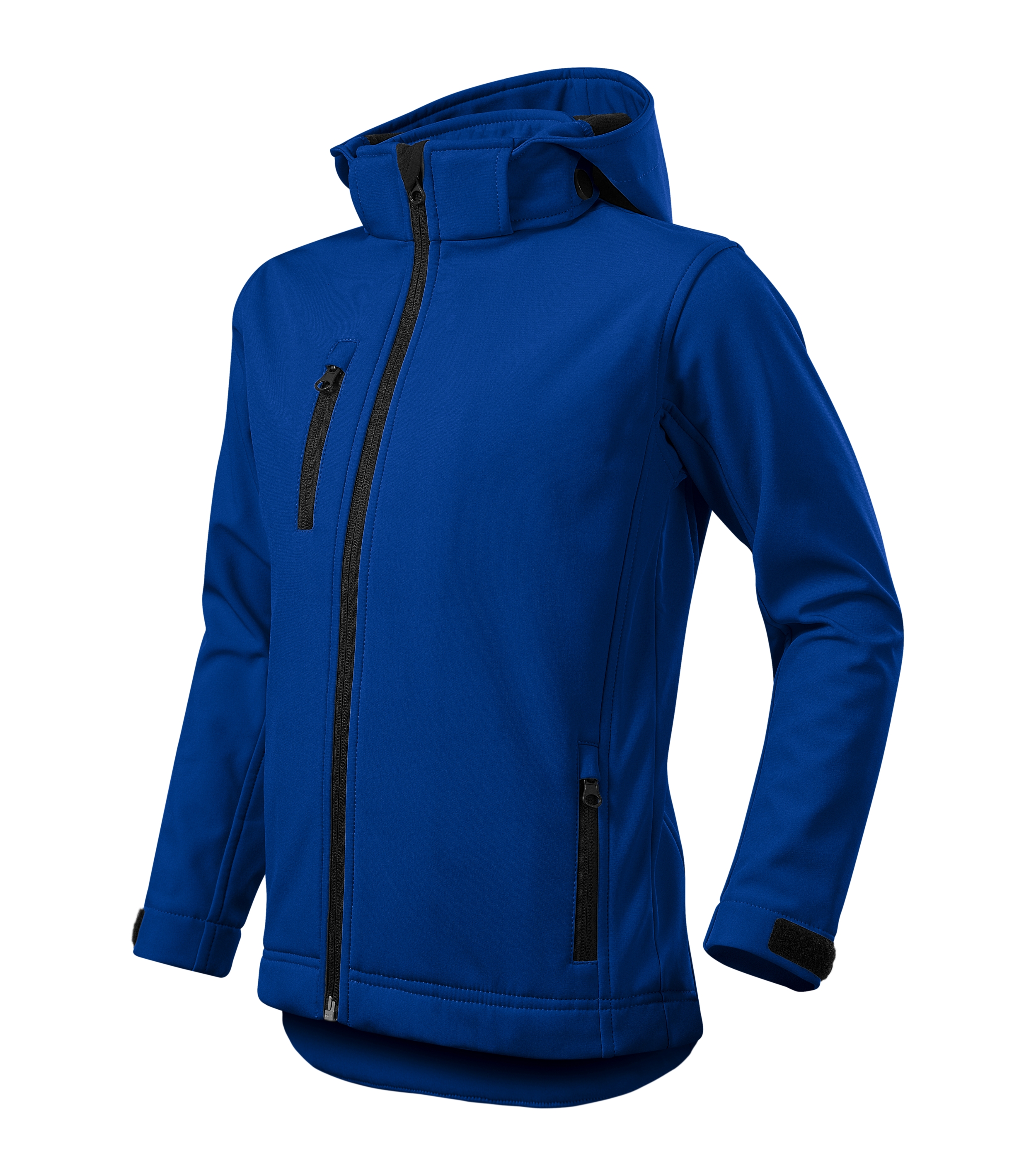 Softshelljacke Kinder - Performance 535 - mit Brusttasche und abnehmbare Kapuze - Übergangsjacke für Jungen und Mädchen