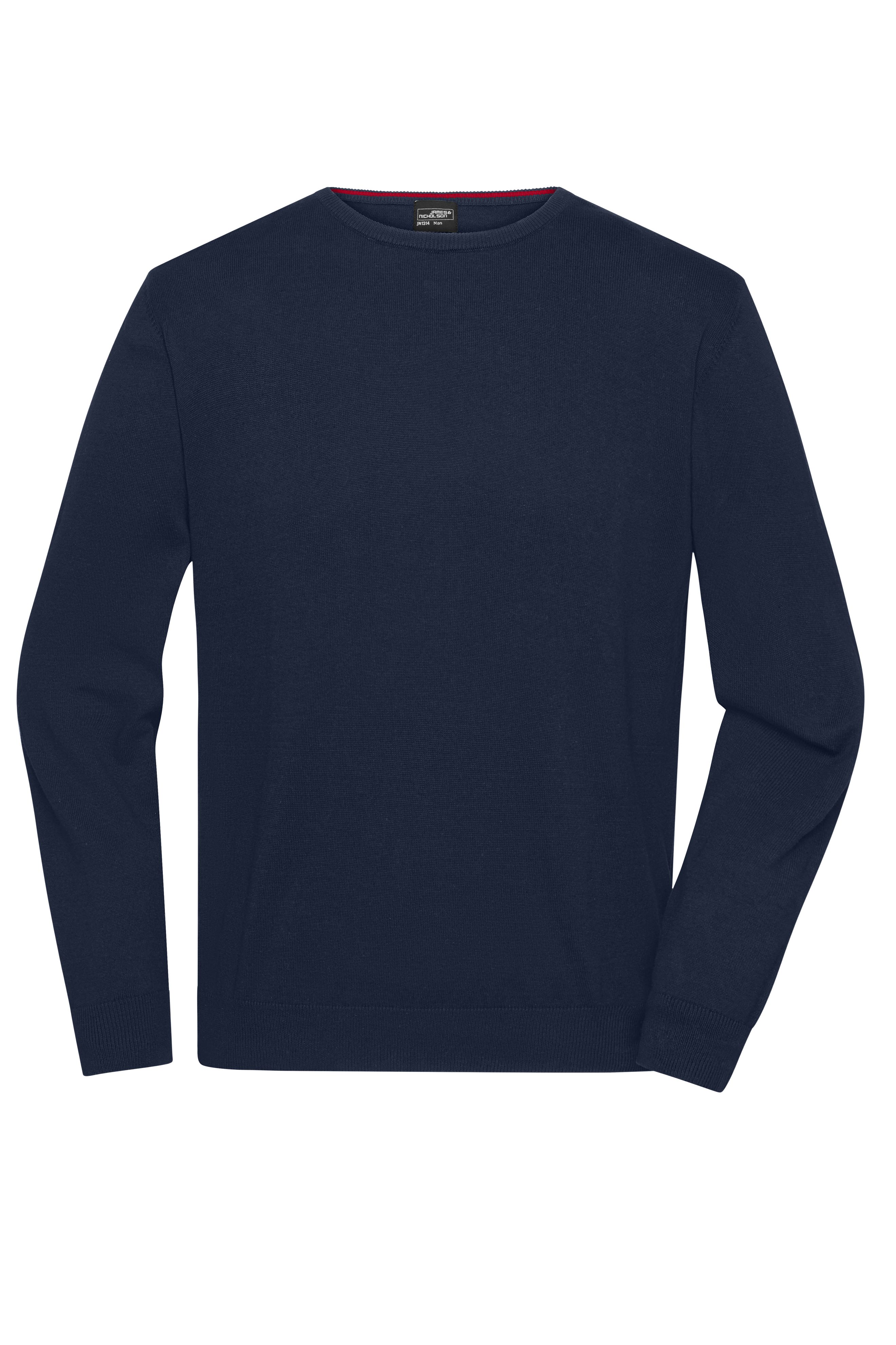 Men's Round-Neck Pullover JN1314 Klassischer Baumwoll-Pullover