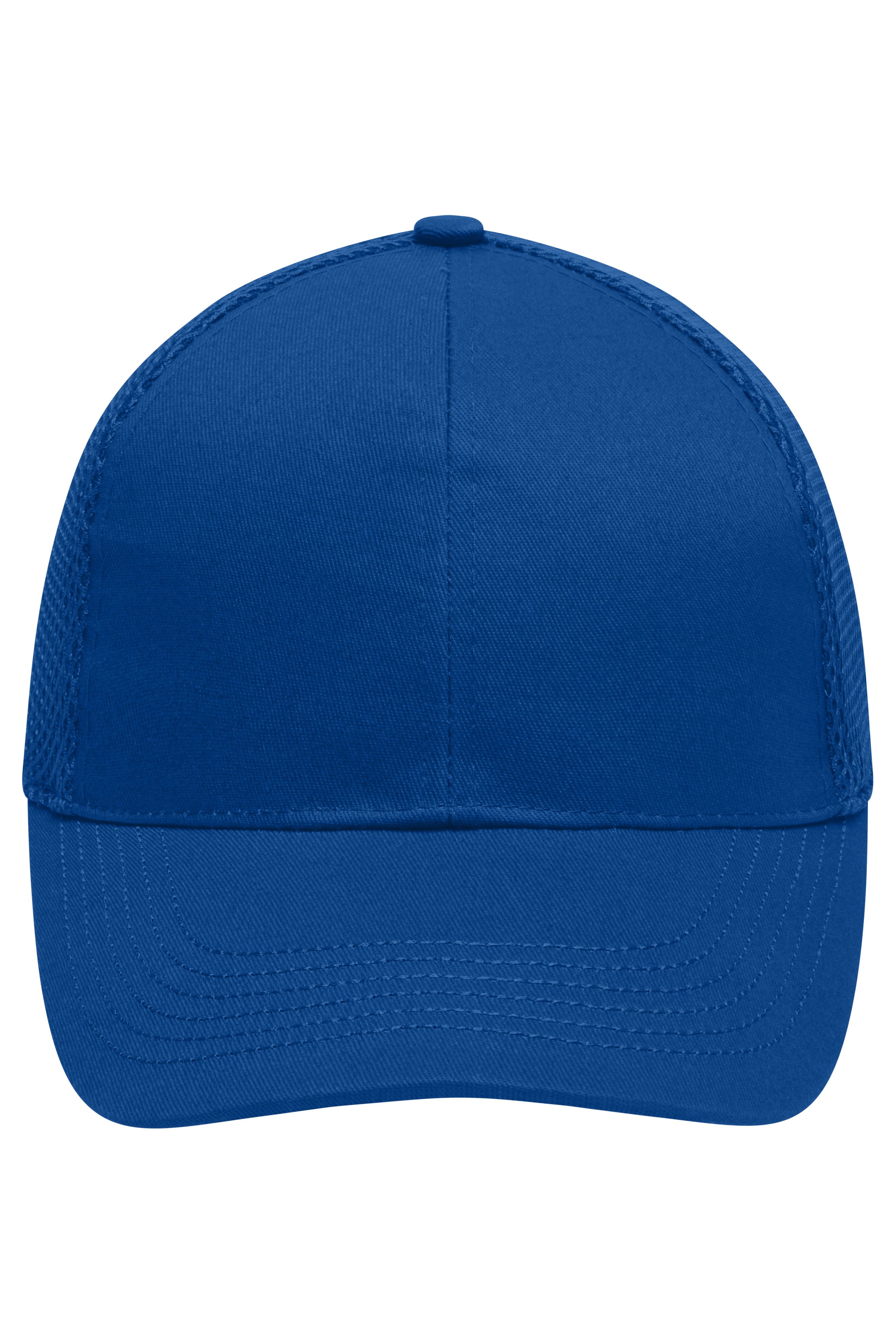 6 Panel Air Mesh Cap MB6216 Hochwertiges 6 Panel Cap mit ungebürsteter Oberfläche