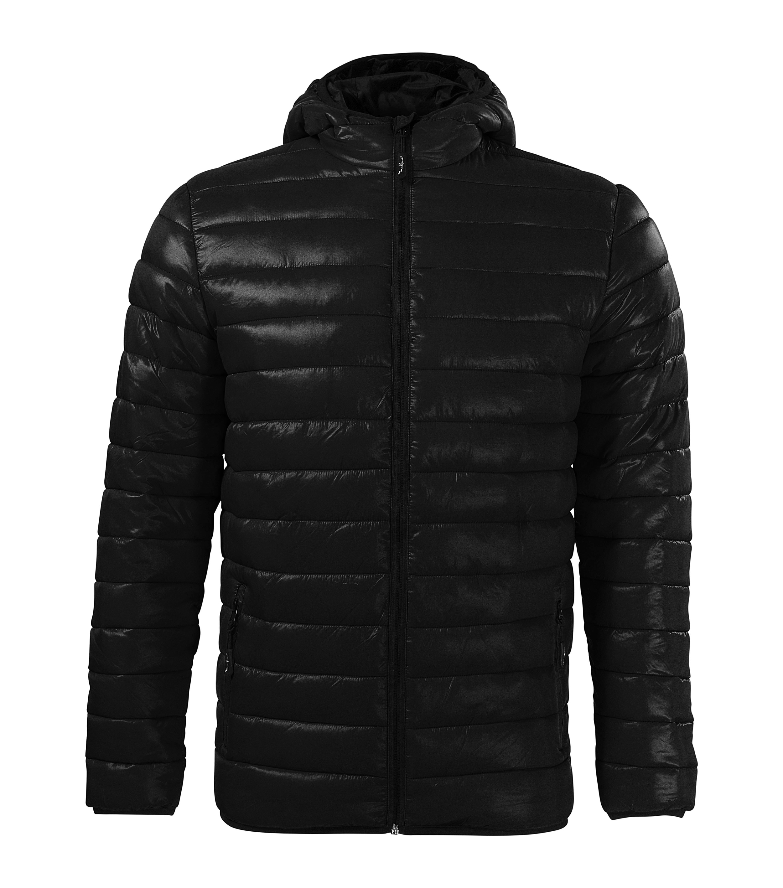 Daunenjacke Herren- EVEREST 552 - Kapuze mit Innenfutter und Taschen mit Reverse-Spiralreißverschluss - leichte Steppjacke