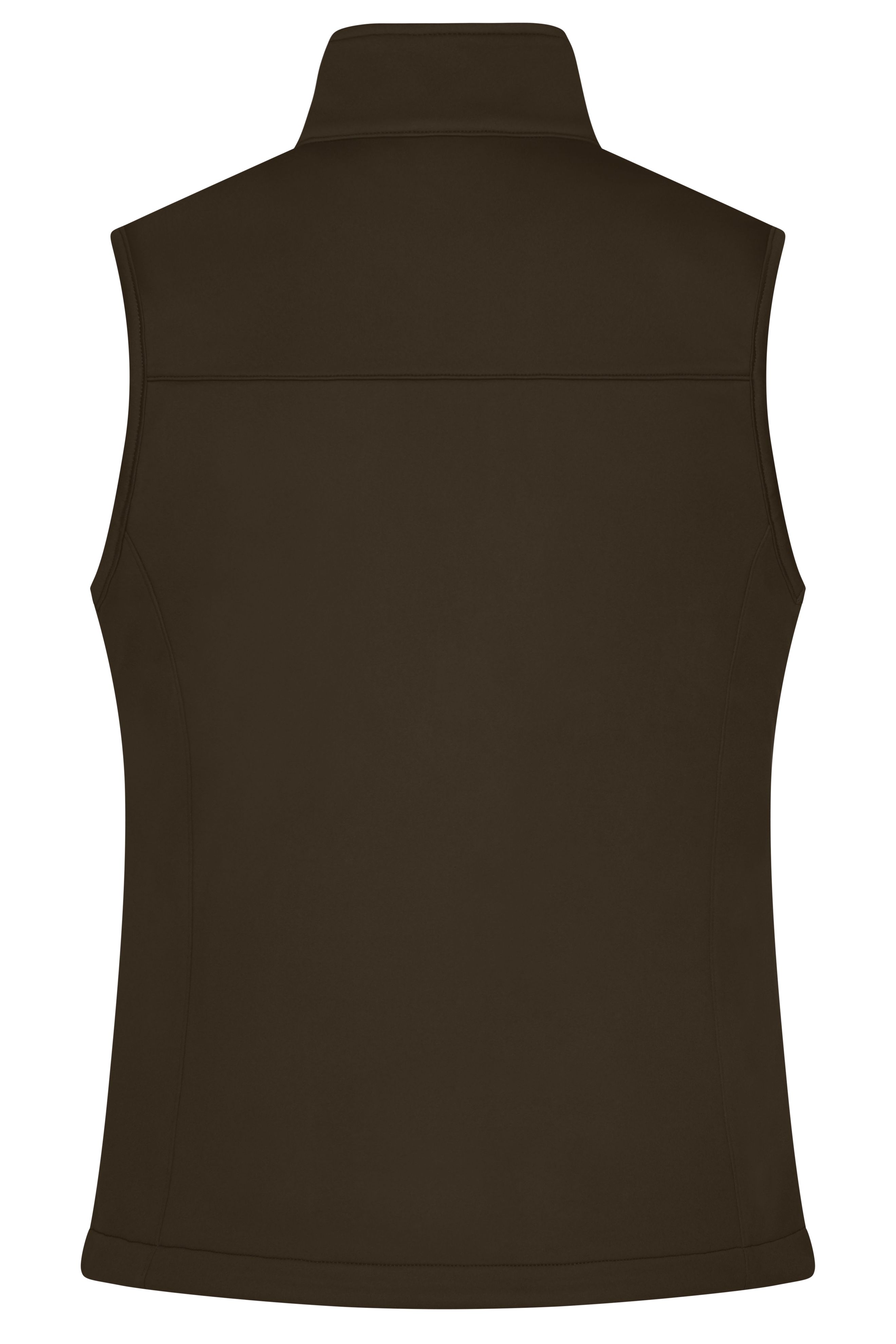 Ladies' Softshell Vest JN1169 Klassische Softshellweste im sportlichen Design aus recyceltem Polyester