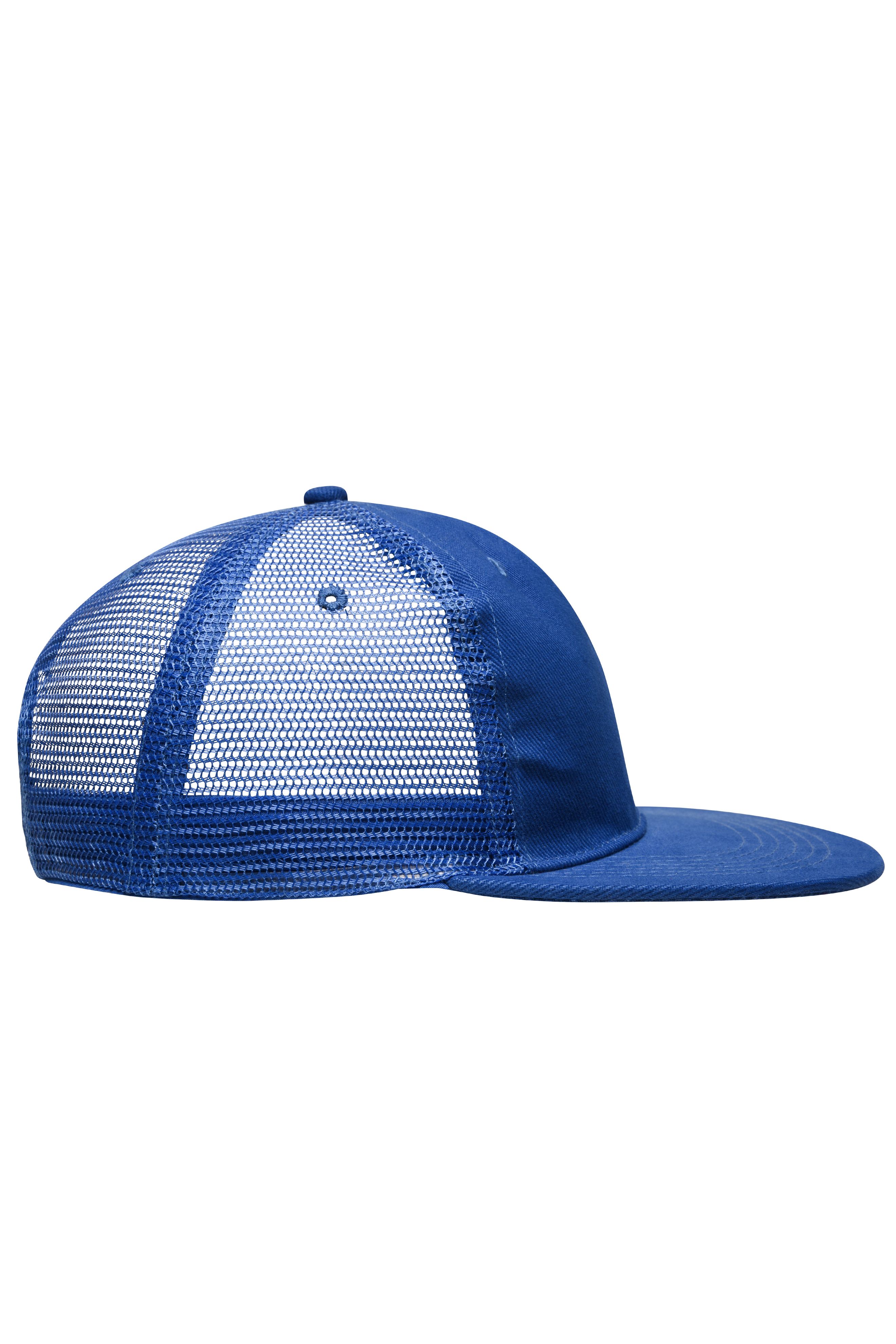6 Panel Flat Peak Cap MB6509 6 Panel Mesh Cap mit flachem Schild