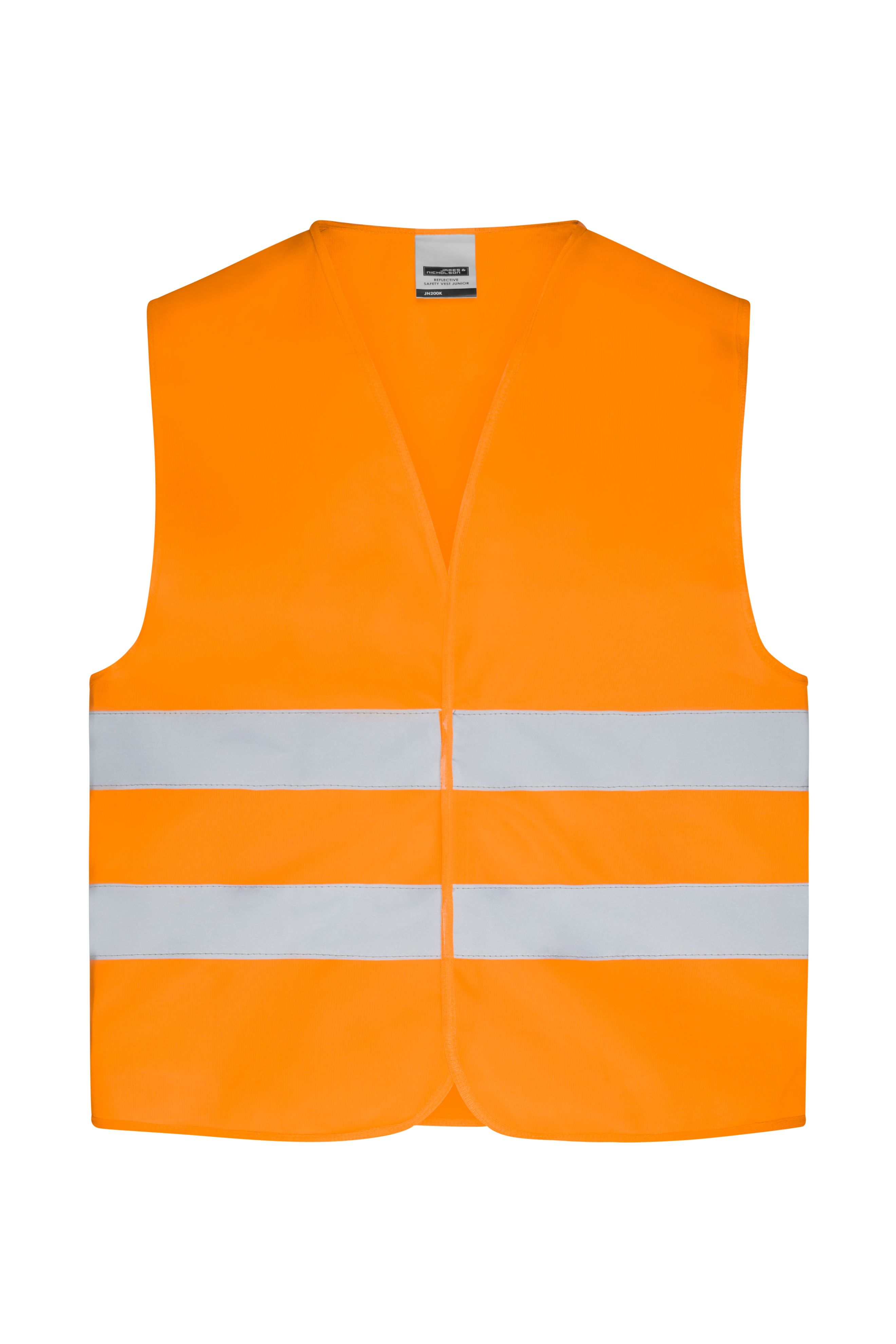 Safety Vest Junior JN200K Leicht zu bedruckende Sicherheitsweste in Einheitsgröße