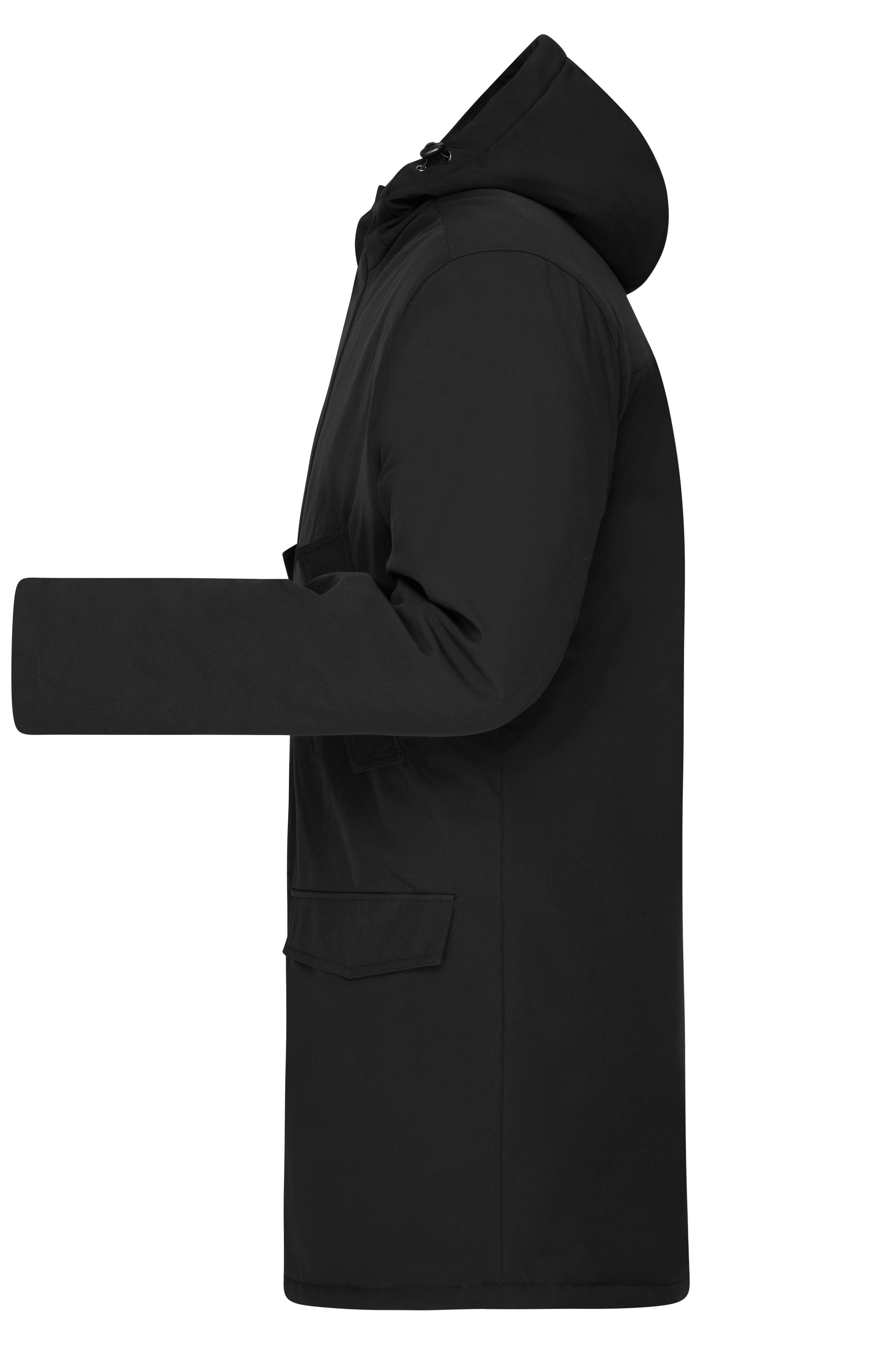 Men's Business Parka JN1176 Klassischer, wattierter Parka mit angeschnittener Kapuze