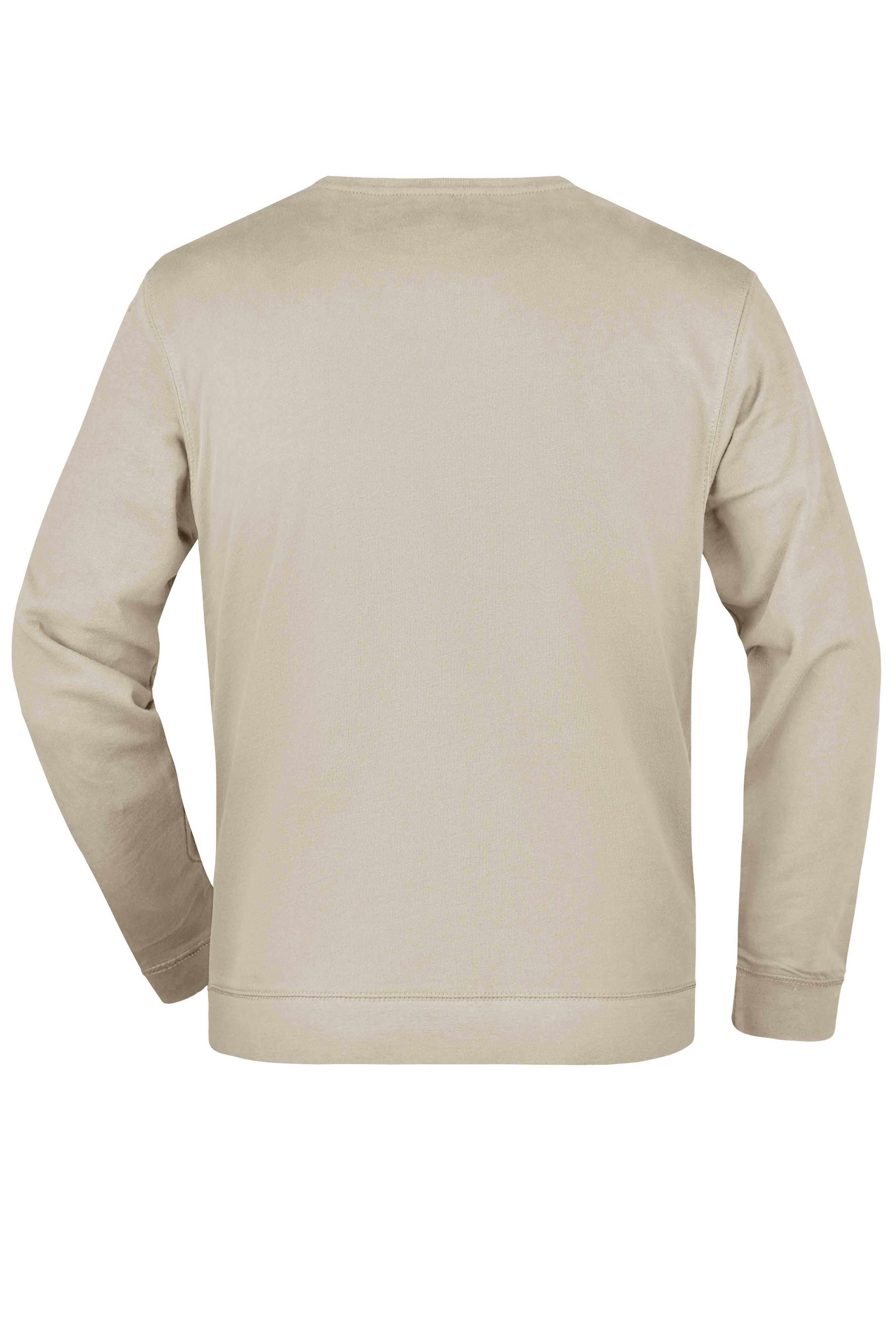 Basic Sweat JN057 Klassisches Sweatshirt aus French-Terry