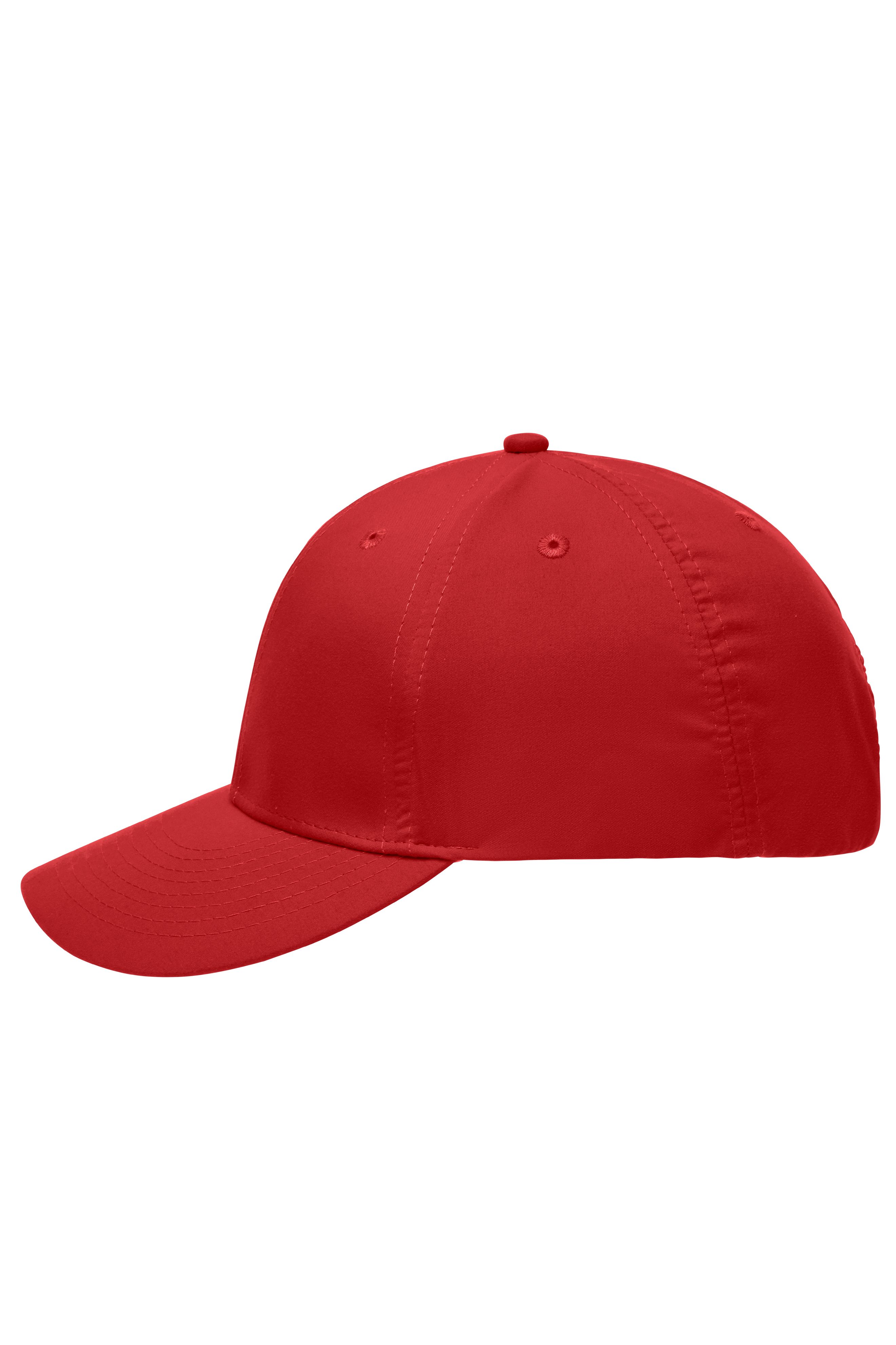 6 Panel Polyester Peach Cap MB6135 Funktionelles Cap mit weicher Microfaser Oberfläche