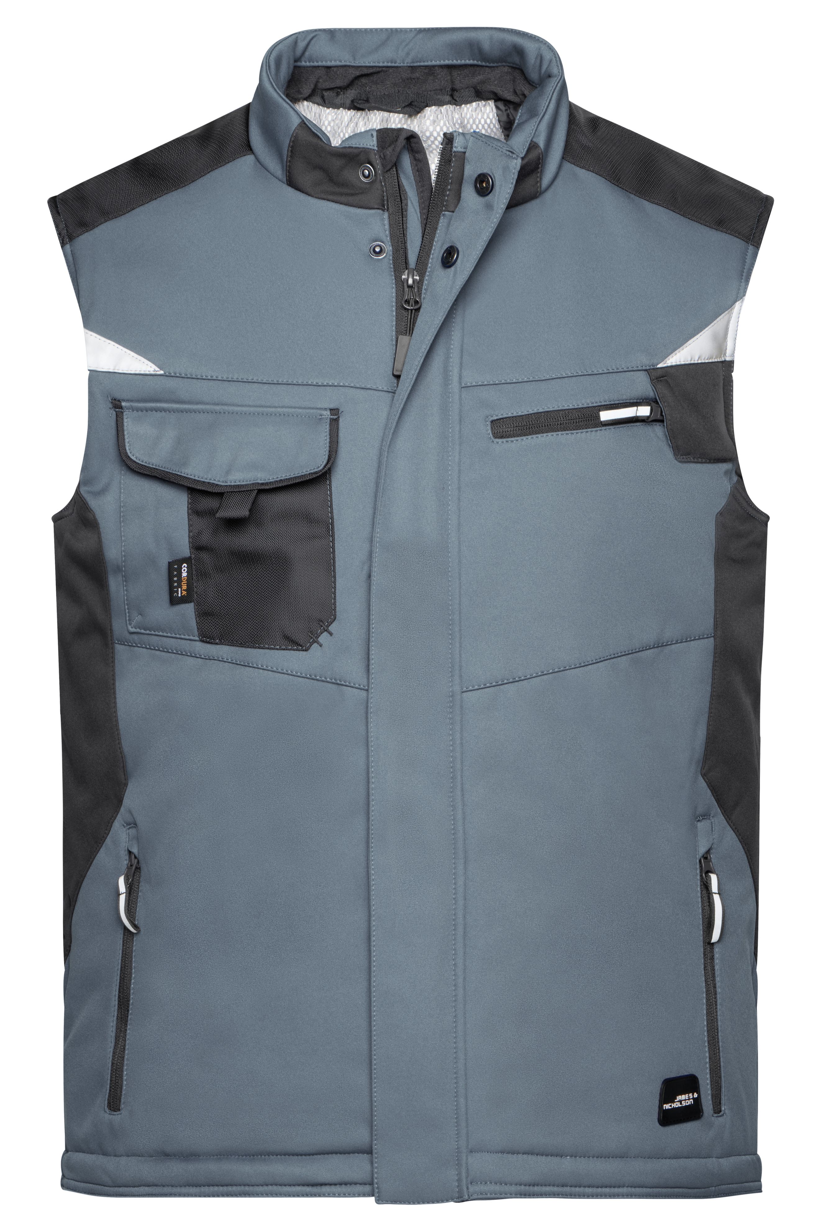 Craftsmen Softshell Vest - STRONG - JN825 Professionelle Softshellweste mit warmem Innenfutter