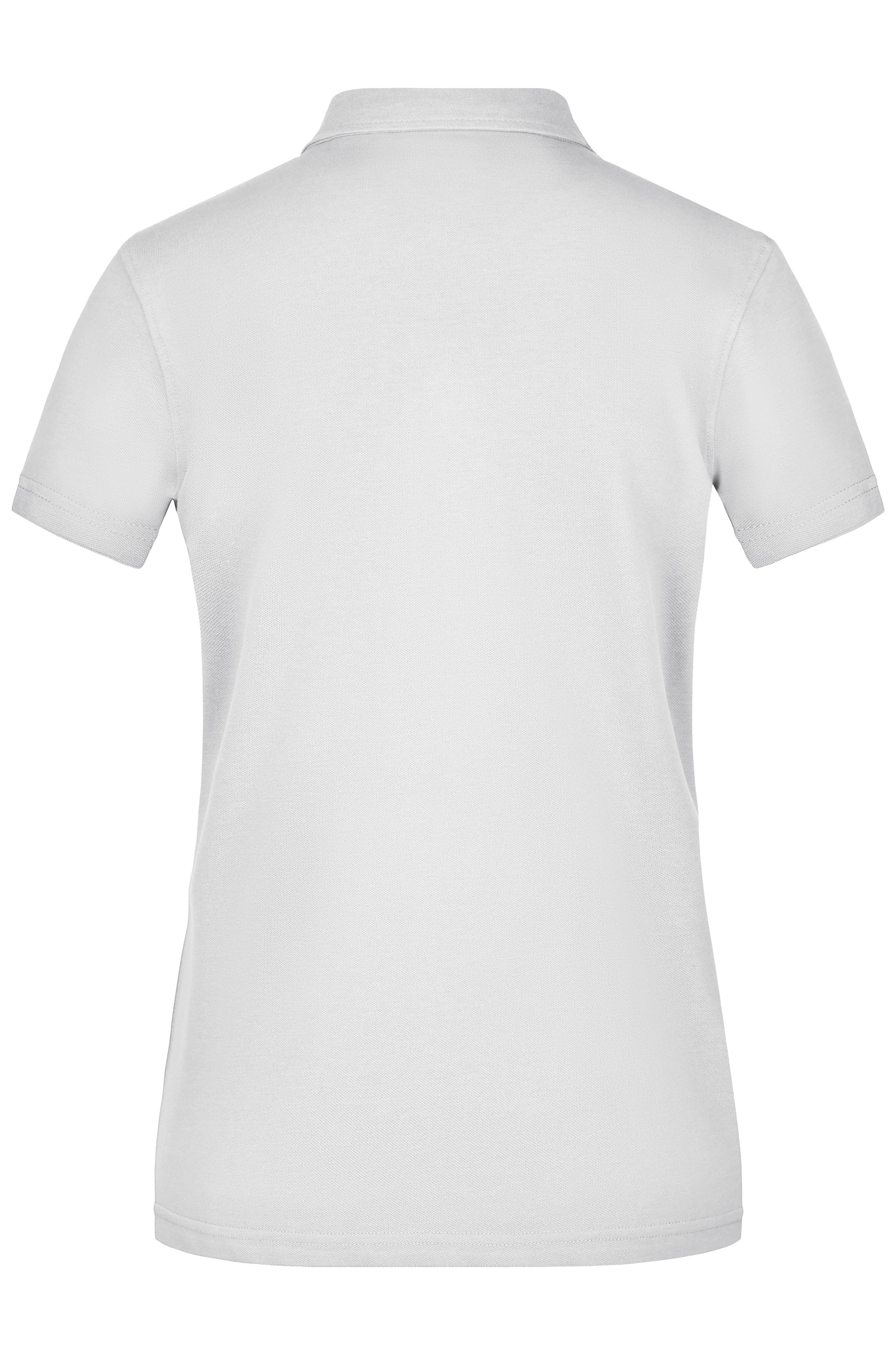 Ladies' Plain Polo JN969 Polo mit konfektioniertem Kragen