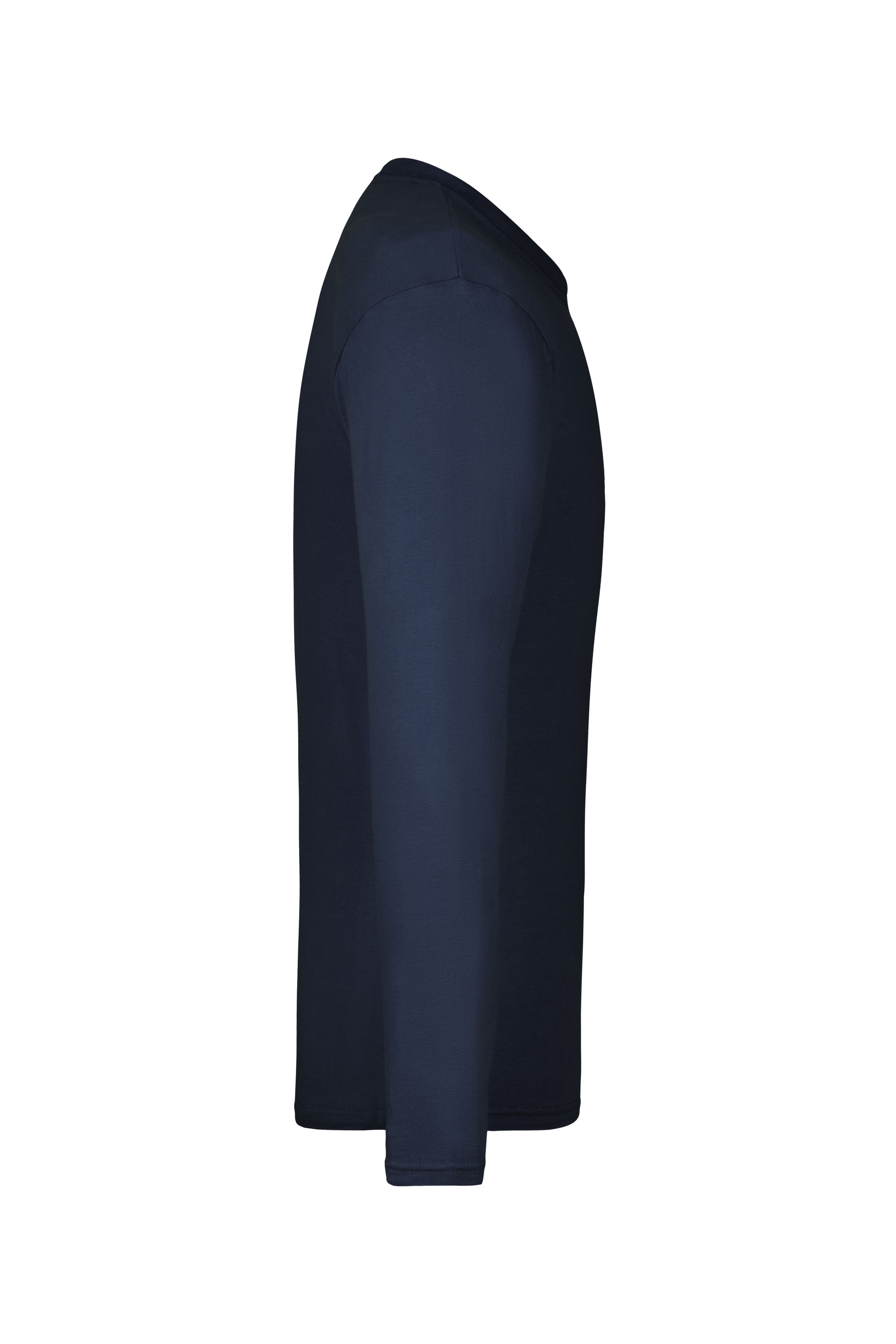 Men's Long-Sleeved Medium JN913 Langarm T-Shirt aus Single-Jersey