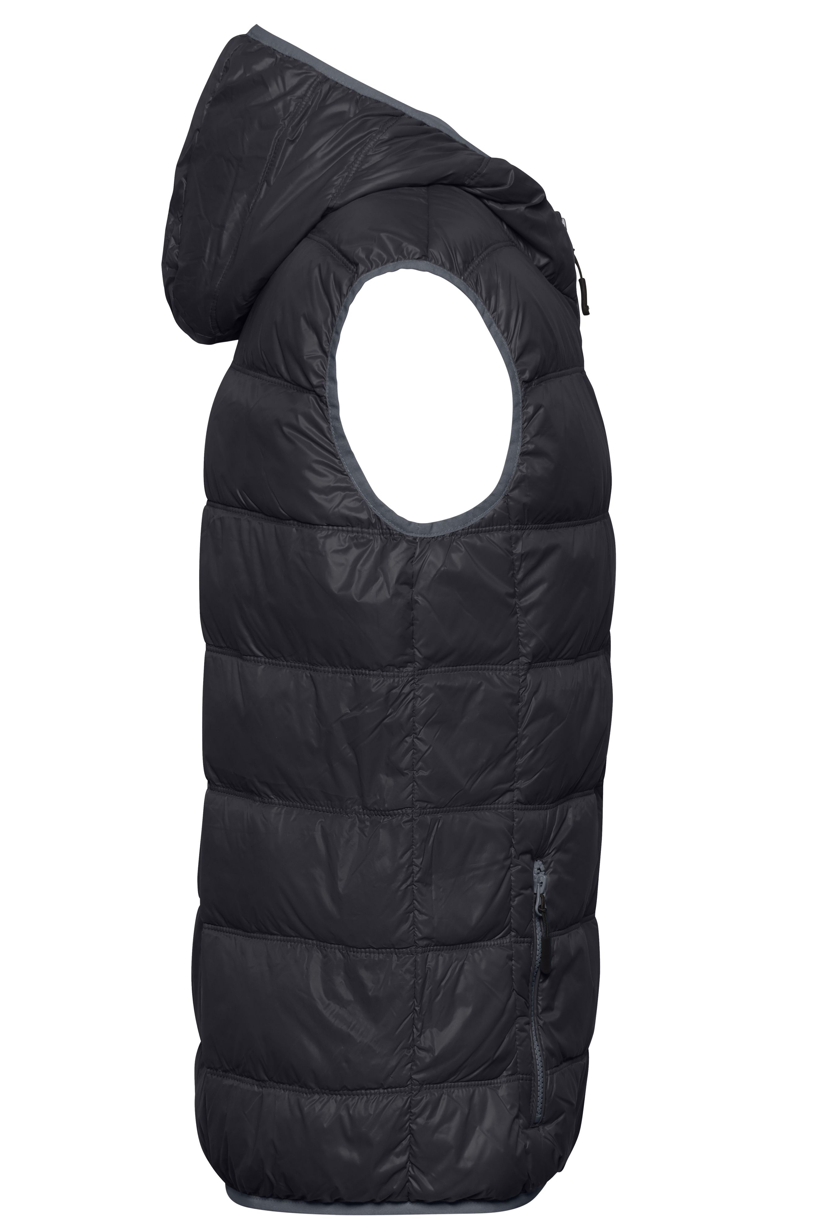 Men's Down Vest JN1062 Ultraleichte sportliche Daunenweste mit Kapuze