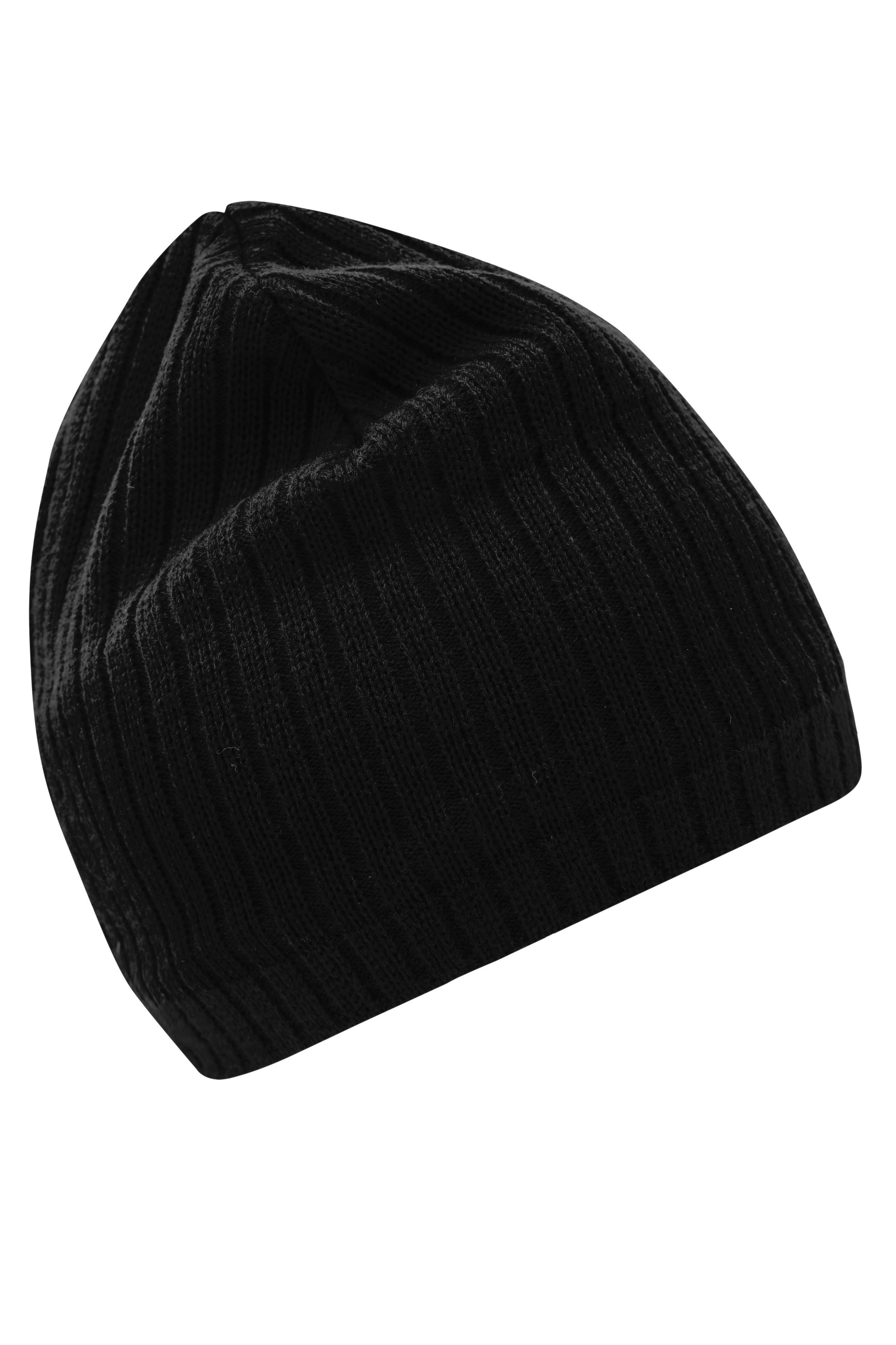 Knitted Hat MB7102 Strickmütze in klassischer Ripp-Optik