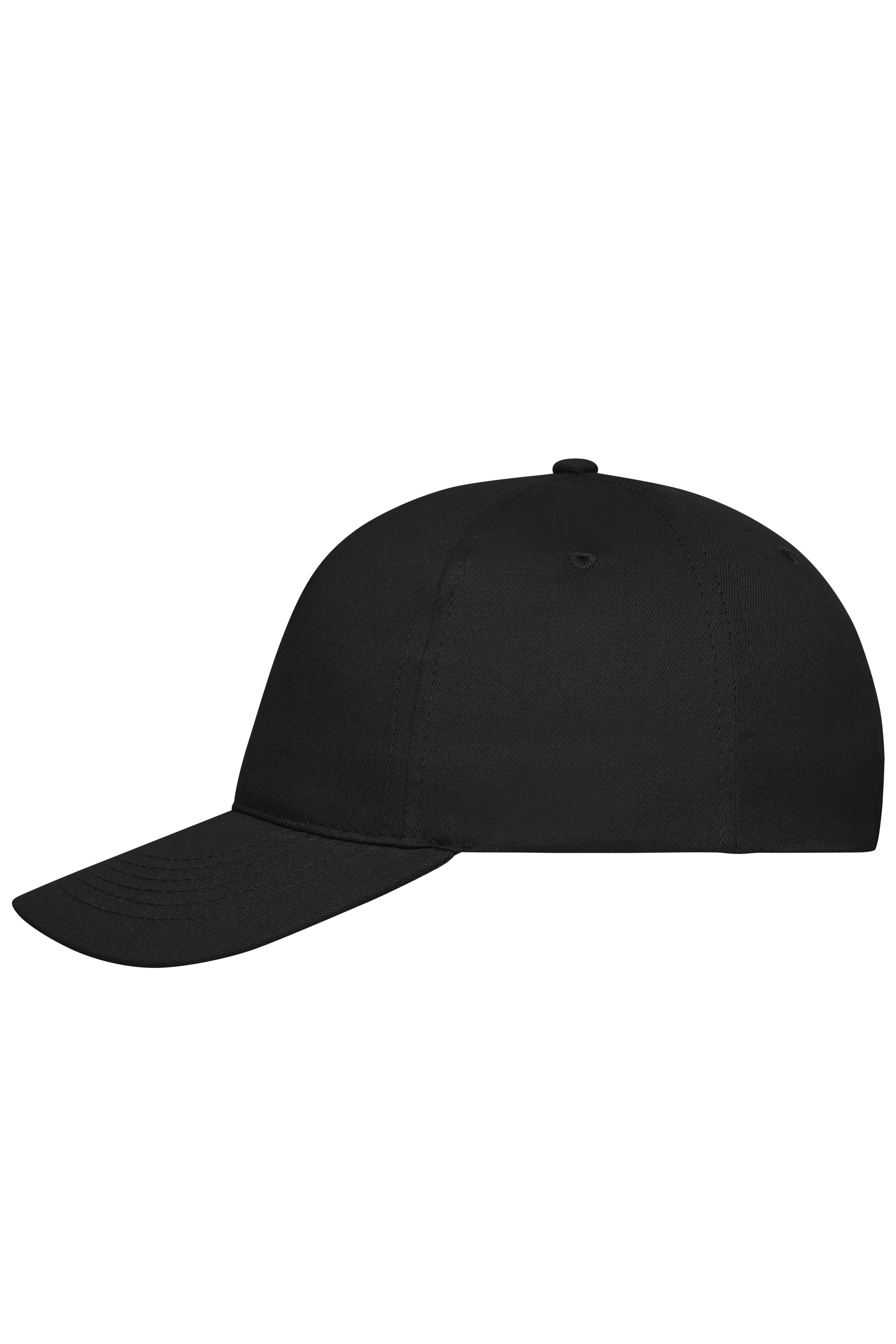 5 Panel Cap Bio Cotton MB6237 5 Panel Cap mit ungebürsteter Oberfläche
