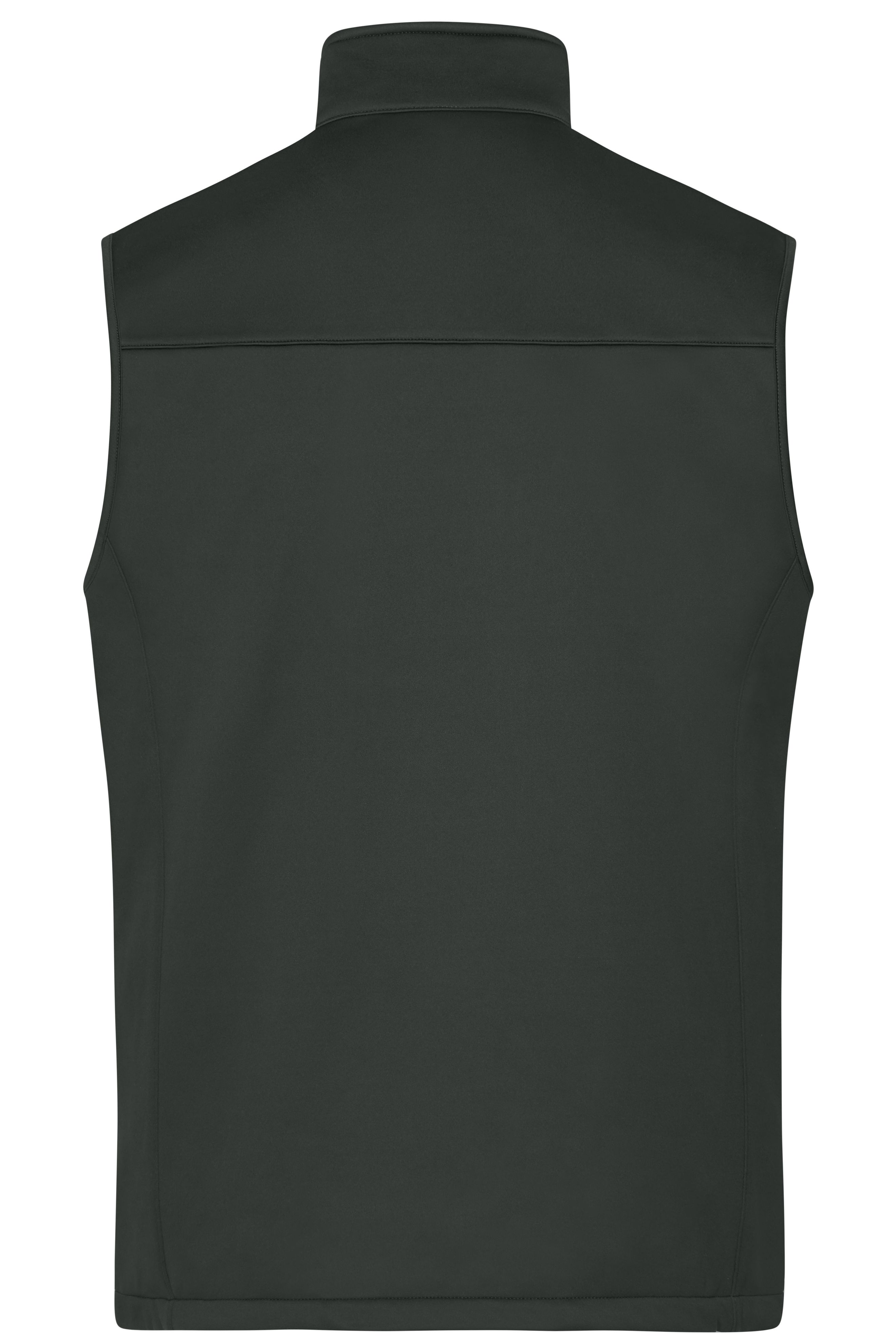 Men's Softshell Vest JN1170 Klassische Softshellweste im sportlichen Design aus recyceltem Polyester