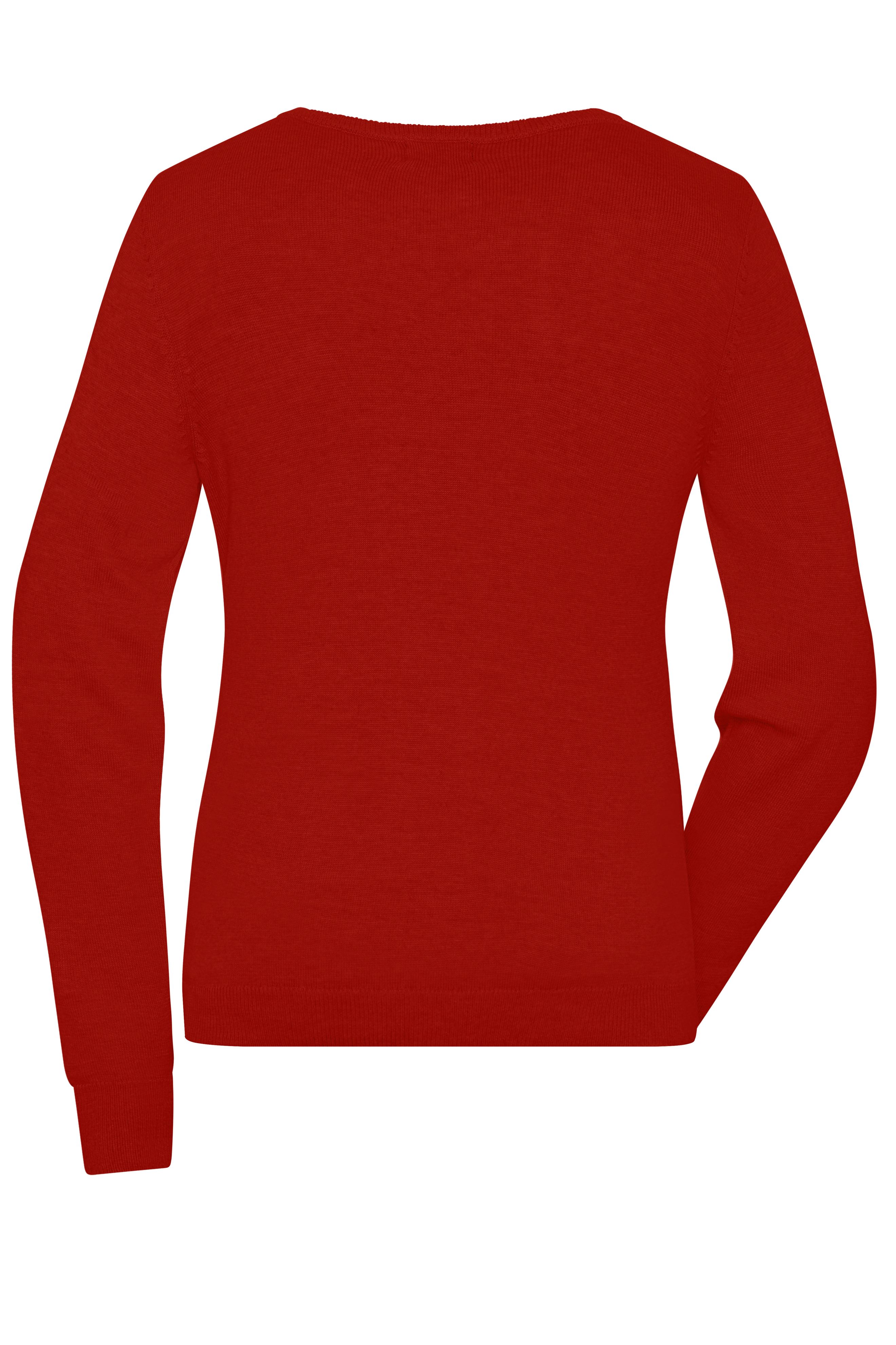 Ladies' Round-Neck Pullover JN1313 Klassischer Baumwoll-Pullover