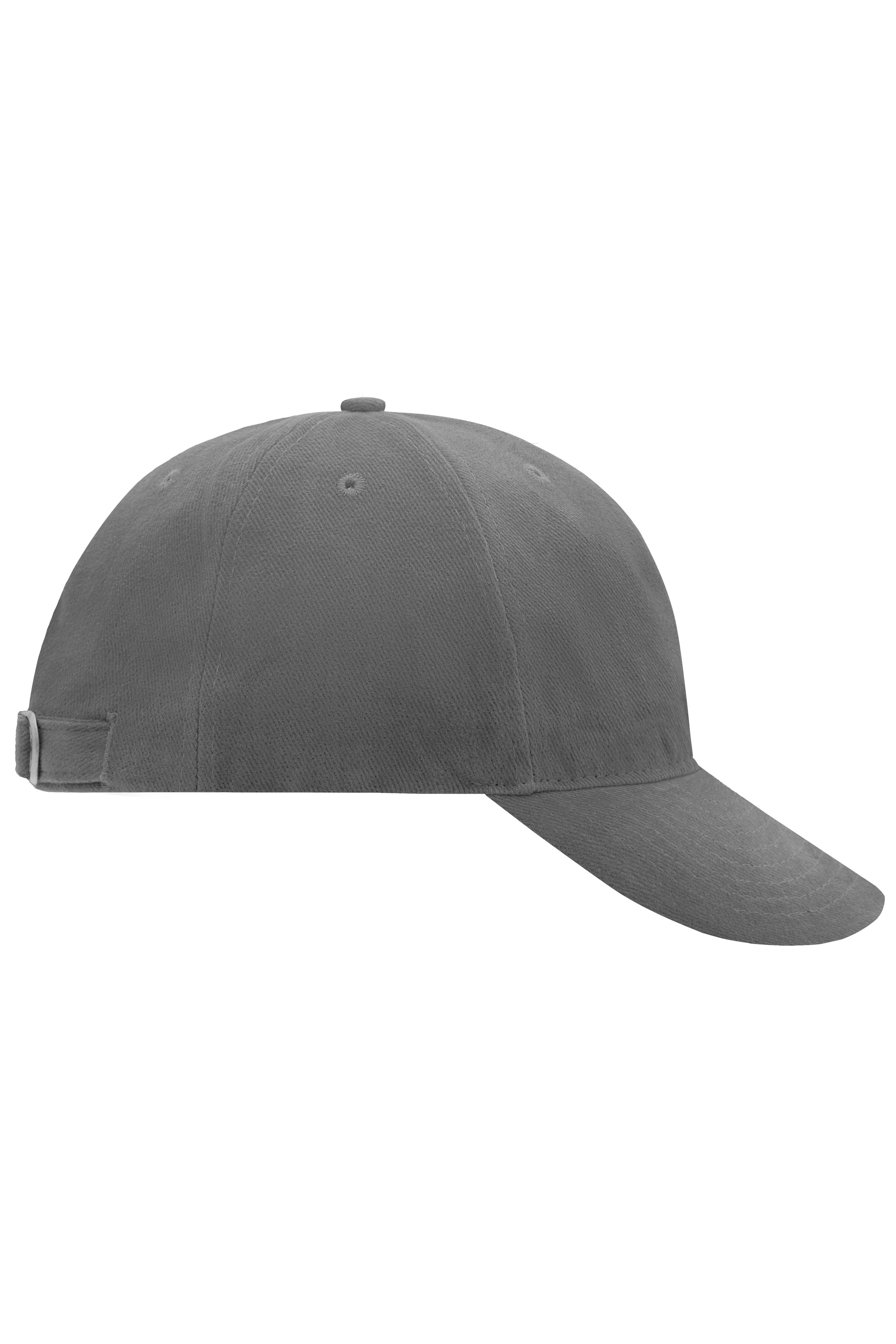 6 Panel Softlining Raver Cap MB6126 Hochwertiges 6 Panel Cap mit leichter Laminierung für einfaches Besticken